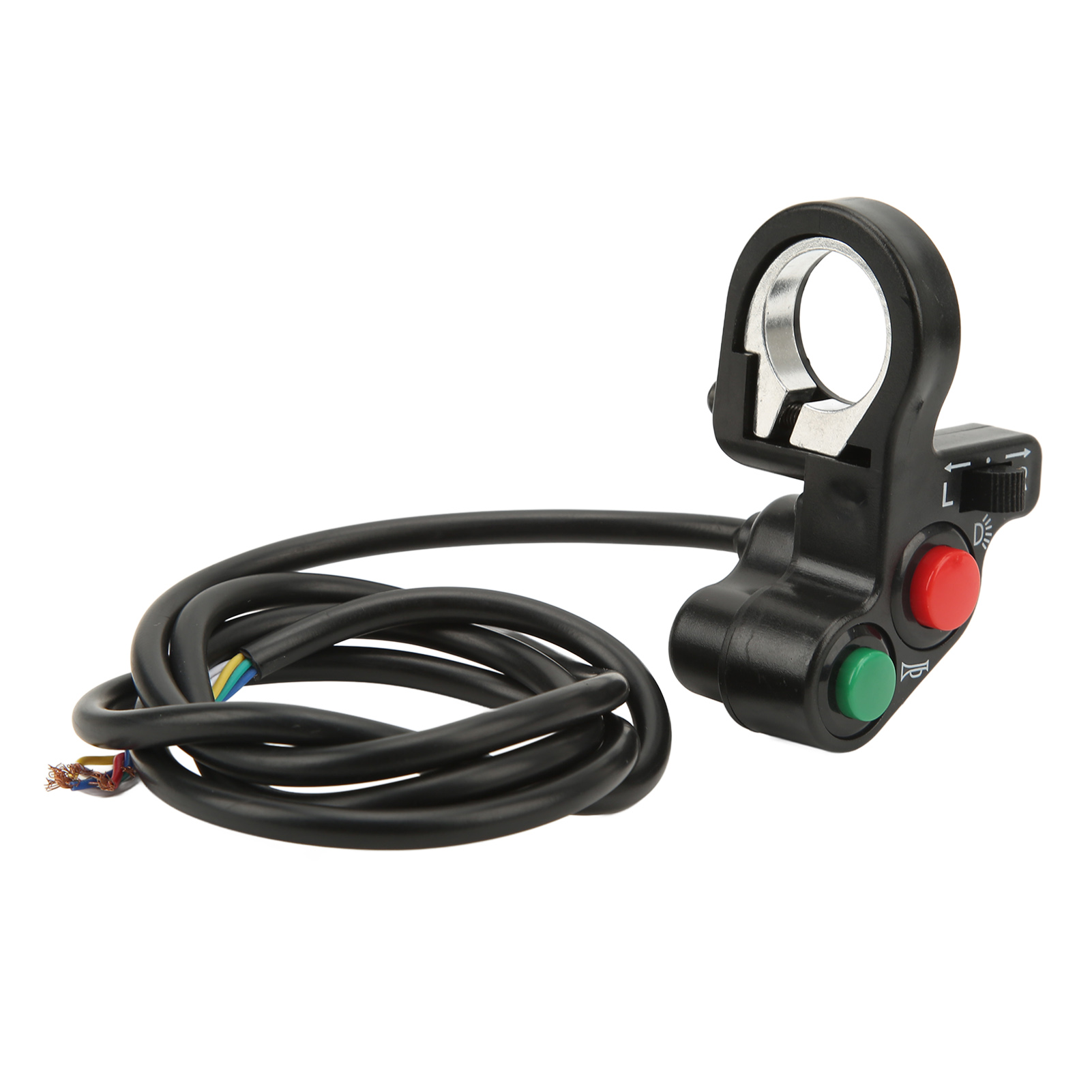 Motorradlenkerhupe, Blinker, Scheinwerfer, Not-aus-schalter, 3-in-1-knopf, Motor-ein-/ausschalter Für Roller