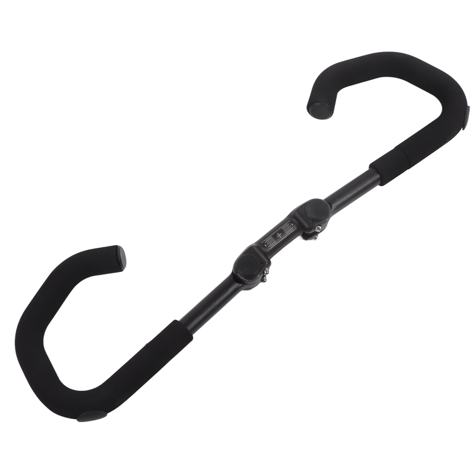 Klappbarer Butterfly-lenker Für Rennräder Oder Mountainbikes, Mit Langem Federweg, Aus Aluminiumlegierung Mit Integriertem Schaumstoff.
