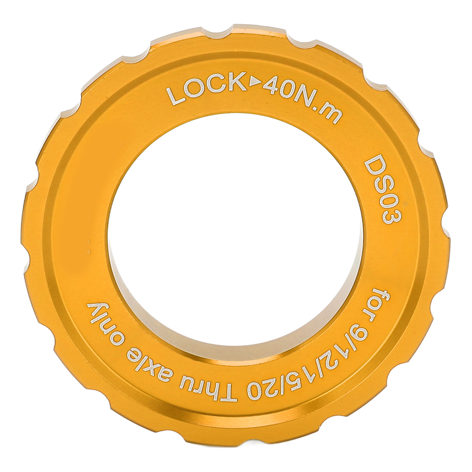 Meijun Centerlock-sicherungsring Für Radnabe, Radachse, Bremsscheibe, Sicherungsring Für Mountainbike, Gold