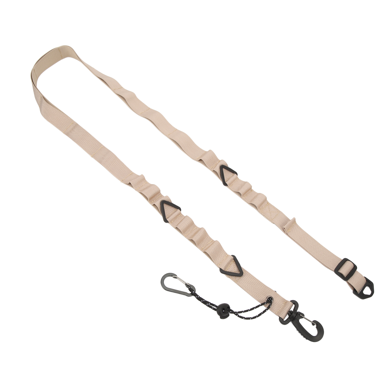 Multifunktionaler, Rutschfester Aufbewahrungsgurt Aus Nylon Mit Dreieckigem Ring Für Campingzubehör, Farbe Khaki.