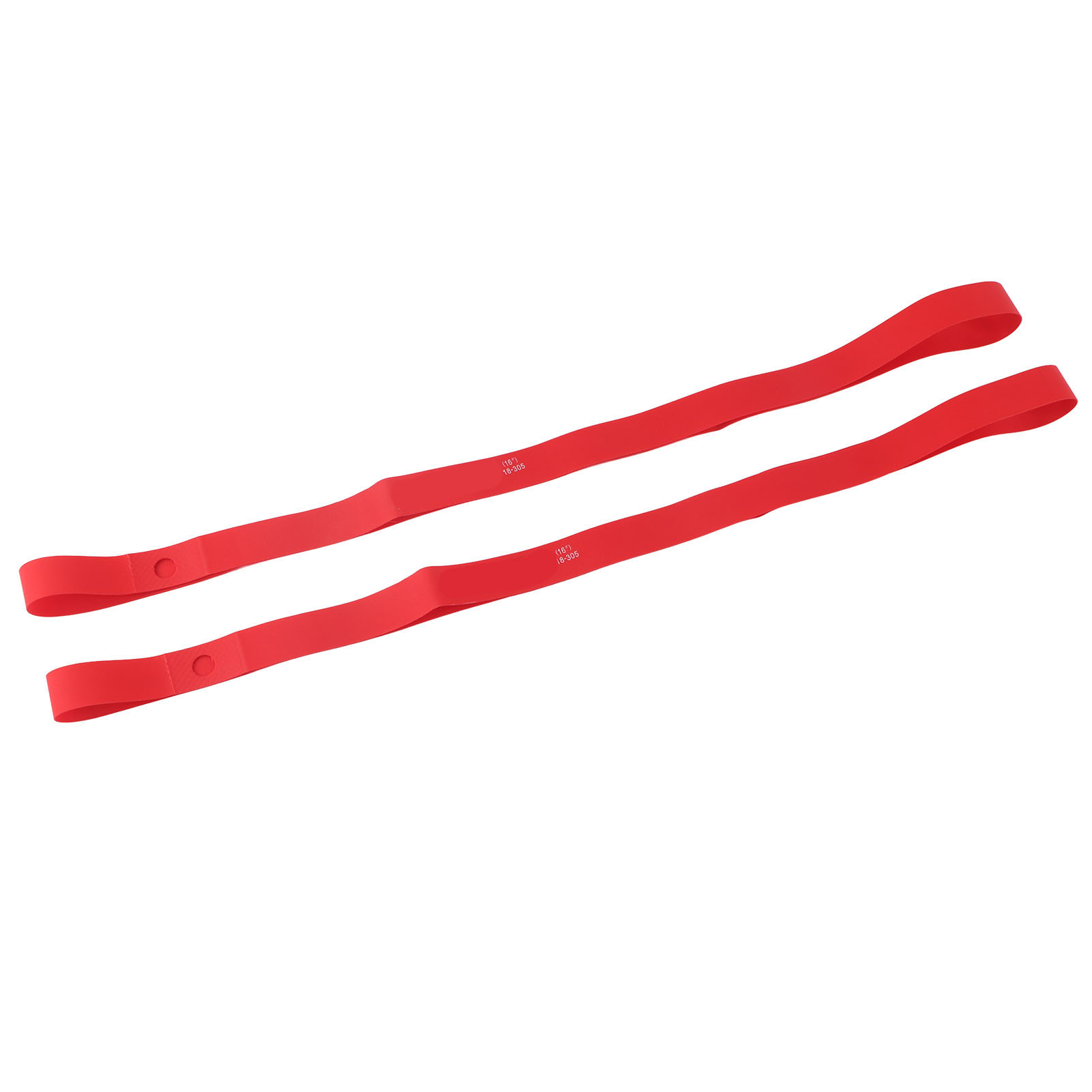 2 Fahrradfelgenbänder, Felgenband, Mountainbike-reifeneinlage, Schlauch, 16x18 (355) Nylon-pannenschutzband