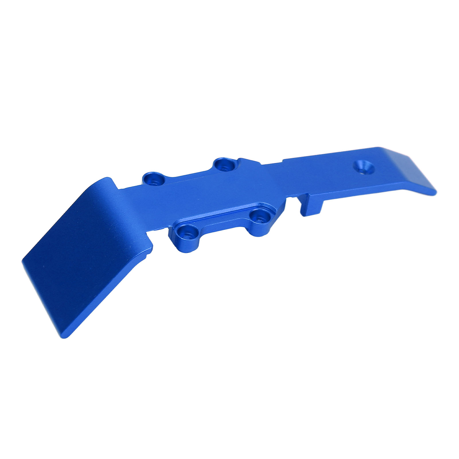 Leichte Und Tragbare Front-unterfahrschutzplatte Aus Aluminiumlegierung Im Maßstab 1:16 Für Traxxas E Revo Vxl, Blau.