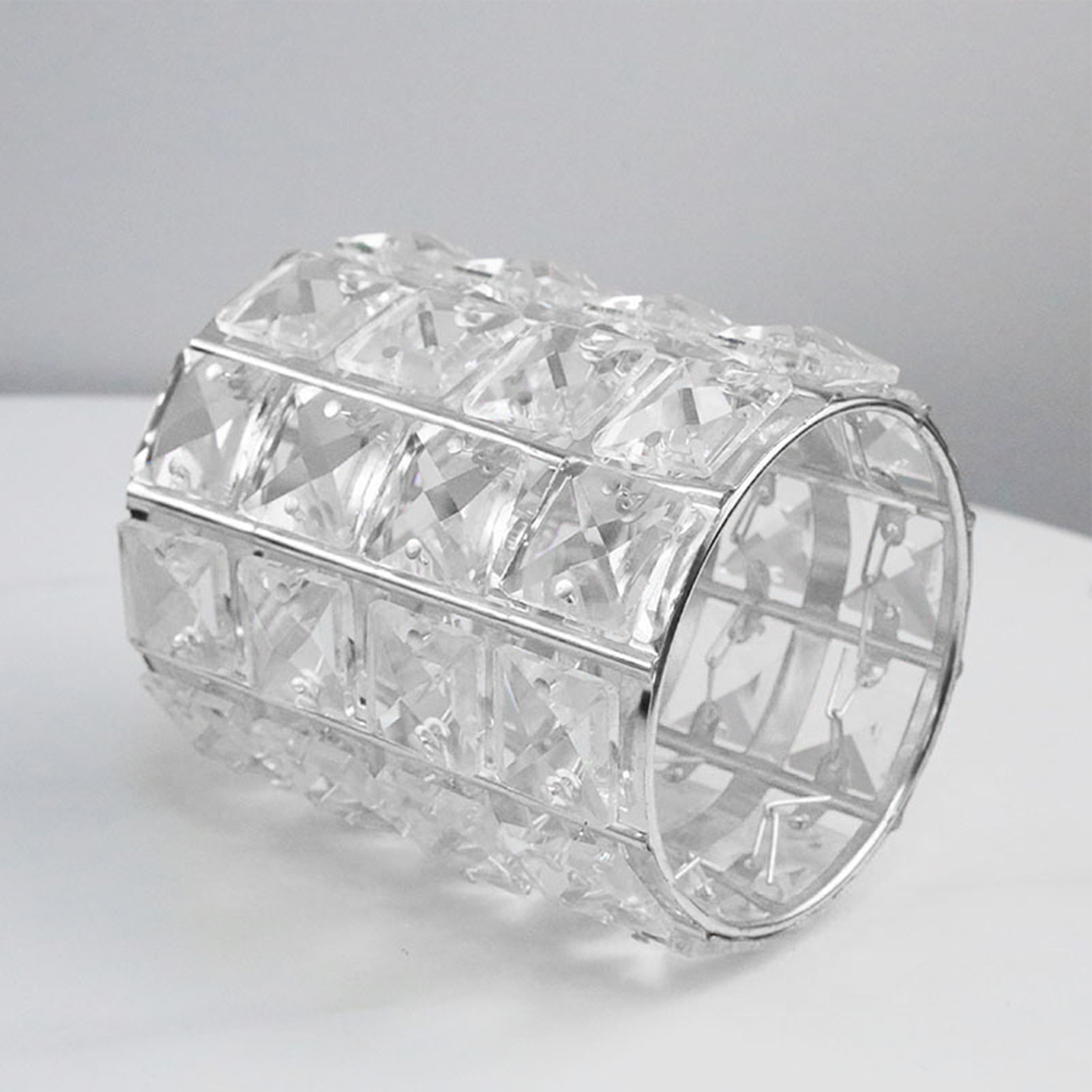 Stiftehalter Für Den Schreibtisch, Kristall-stiftehalter, Für Schminkpinsel, Geschirr, Silber