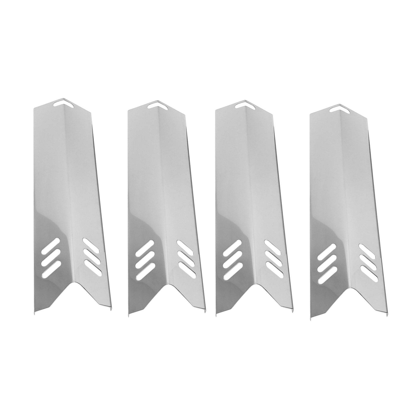 Set Mit 4 Universellen Hitzeschilden Für Grillgeräte, Als Ersatz Für Edelstahl-heizplatten.