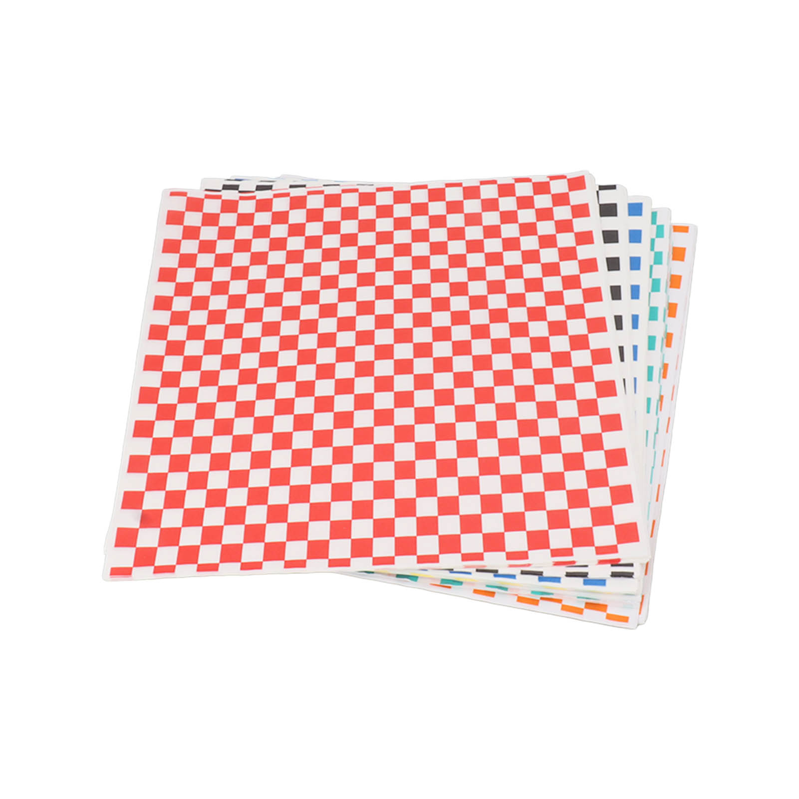 240 Blatt Kariertes Pergamentpapier, Trockenes Wachspapier, Fettdichte Lebensmittelkorb-einlagen, Feinkostpapier, Sandwich-wachspapierbögen