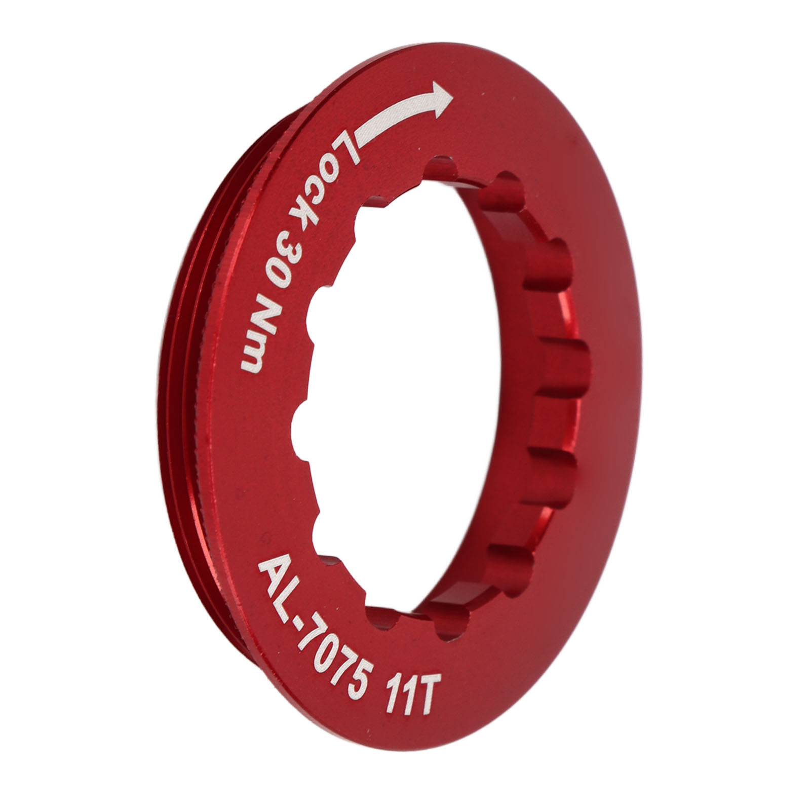 Roter Freilauf-sicherungsring Aus Aluminiumlegierung Für Mountainbike-komponenten Zum Radfahren Im Freien