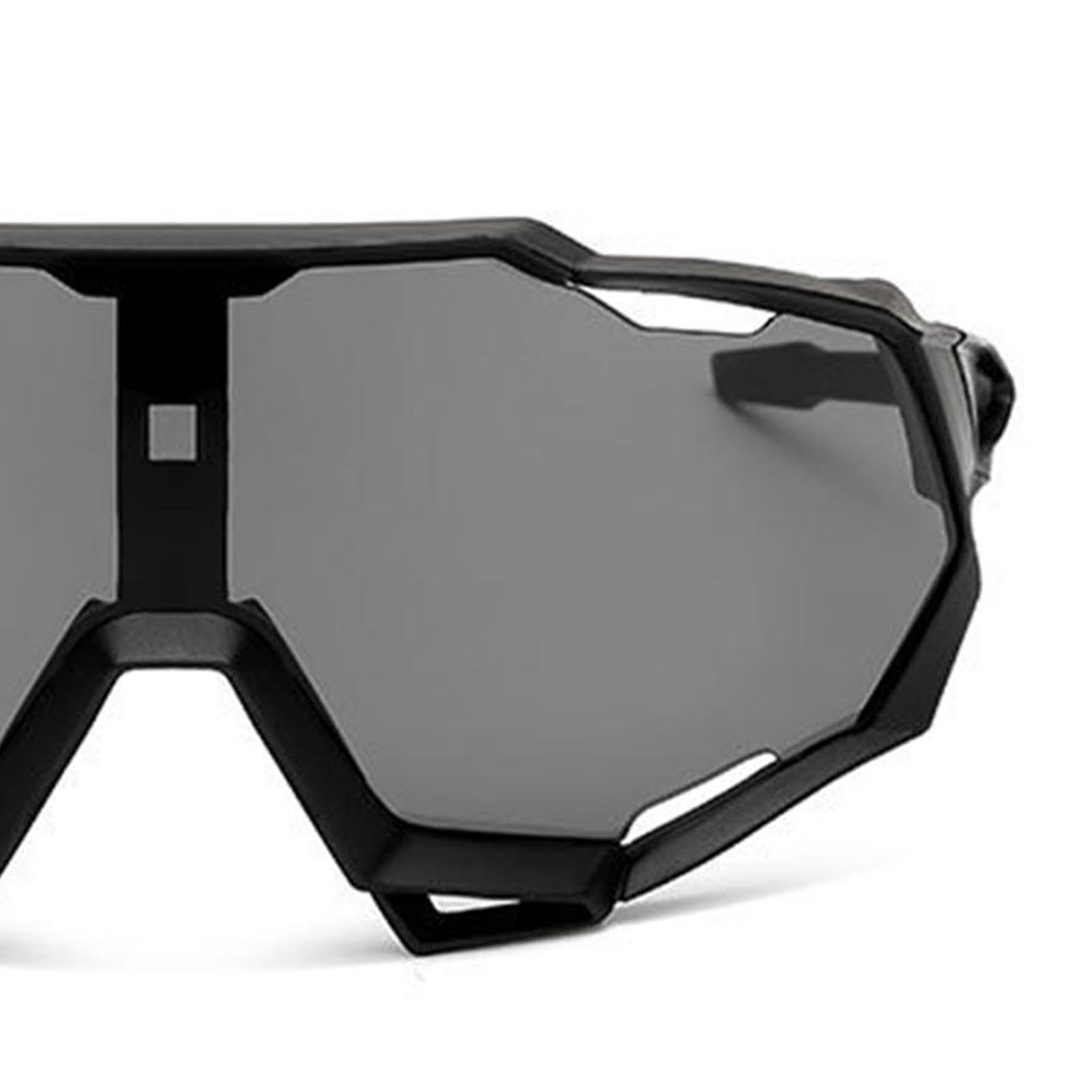 Fahrradbrille, Breiter Polycarbonatrahmen, Uv-schutz, Stoßfest, Outdoor-radzubehör