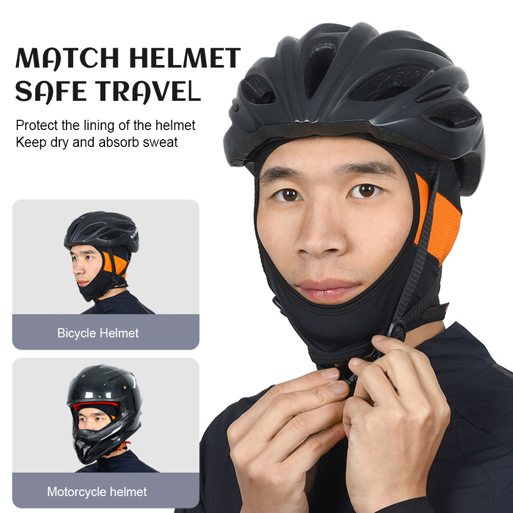 Fahrrad-sturmhaube Für Damen Und Herren, Helmfutter Aus Eisseide, Sonnenschutzhaube Für Radfahren Und Motorradfahren Im Freien