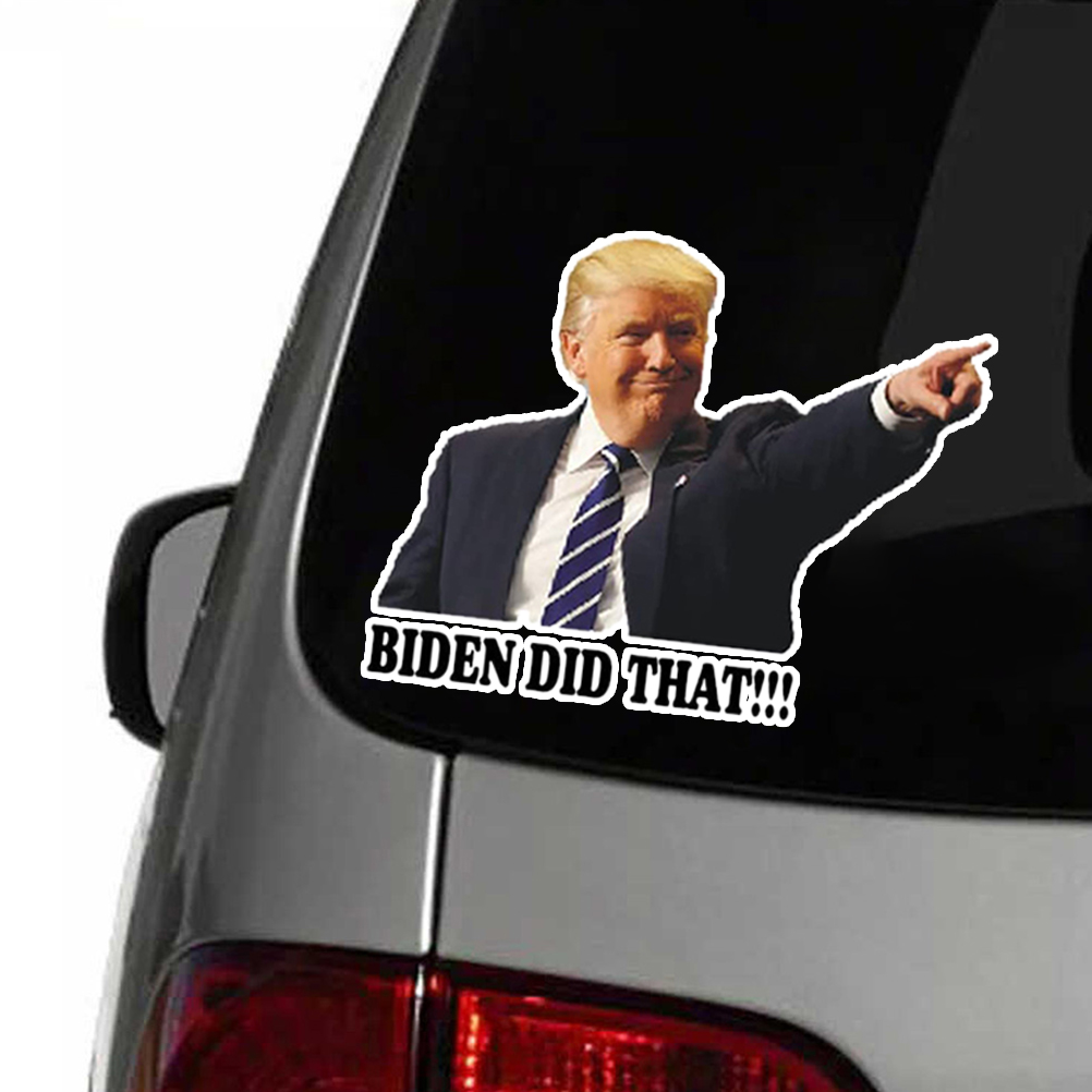 100 „biden Hat’s Geschafft“-aufkleber (joe Biden, Ich Hab’s Geschafft) – Wasserfeste Aufkleber Für Auto, Fenster, Tasse, Kopfhörer, Laptop, Gepäck, Wand