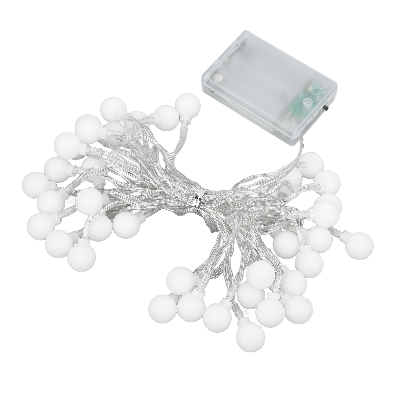 M (20 Fuß) Lange, Wasserdichte, Runde Led-lichterkette, Romantisches Ambiente, Ideal Für Camping Und Outdoor-aktivitäten (zwei Beleuchtungsmodi).