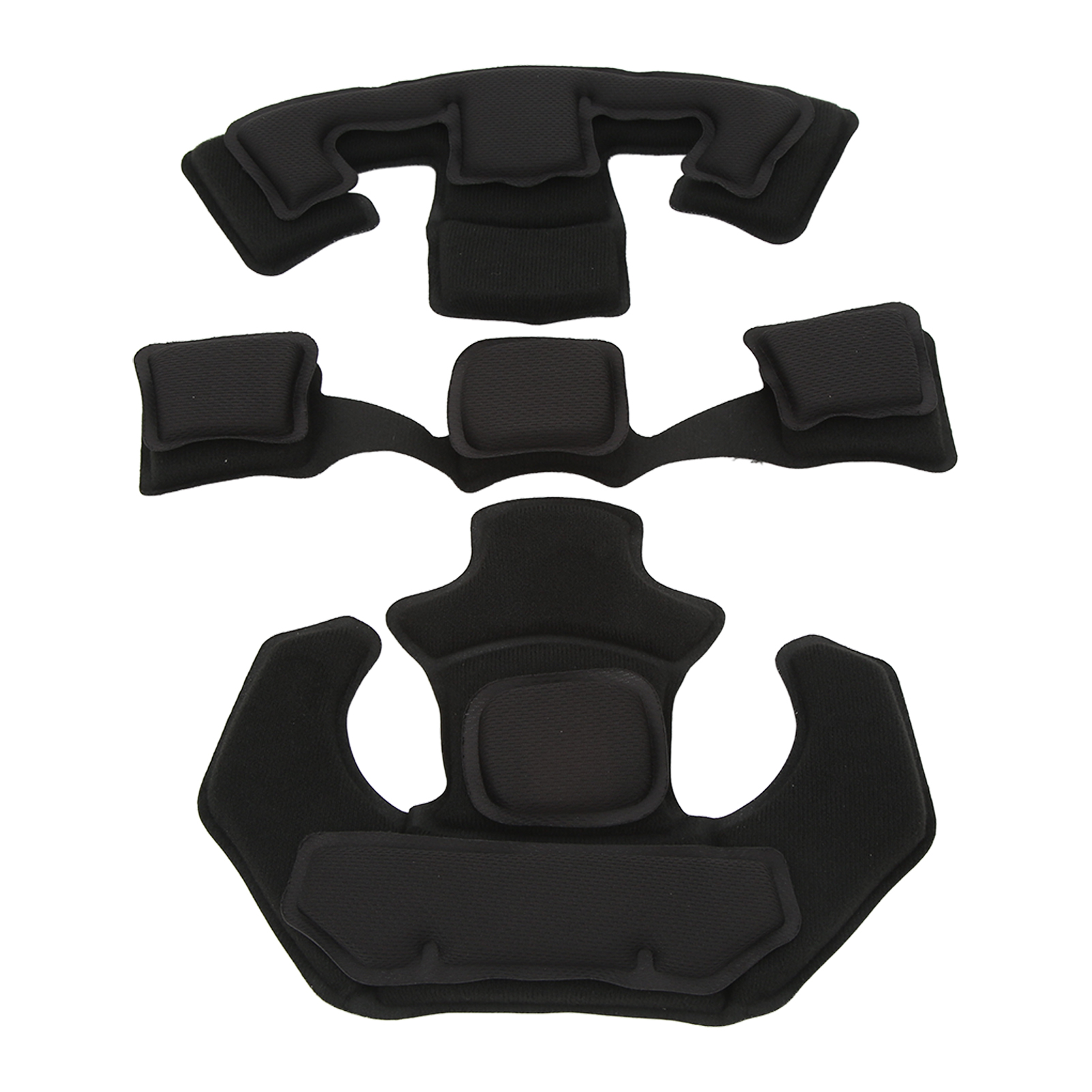 Helmpolster, Schutzpolster, Set Aus Zweilagigen Memory-schaum-helmpolstern, Passend Für Schwarze Wendy-helme.