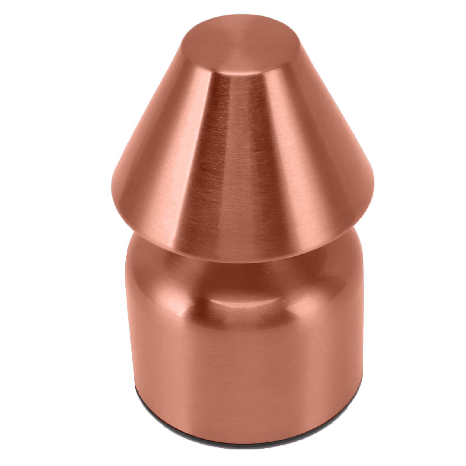 Wiederaufladbare Kabellose Nachttischlampe, 3 Farben, 3 W, Dimmbar Und Touchscreen, Roségold, 1800 Mah, Ideal Für Bars.