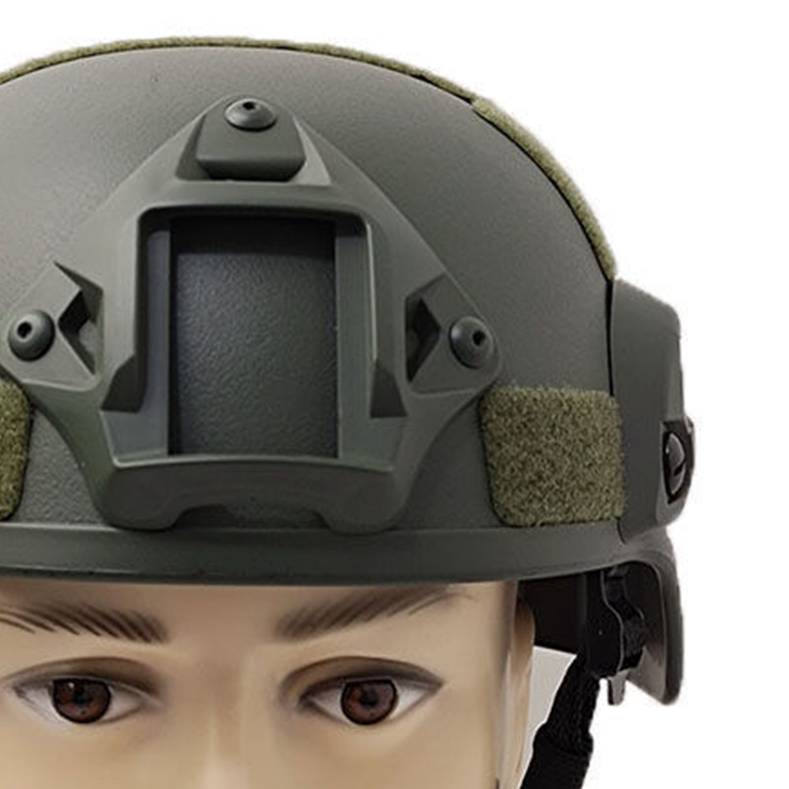 Militärtauglicher Gaming-helm, Helmbezug Für Feldspiele, Multifunktionale Motorradbekleidung, Olivgrün.