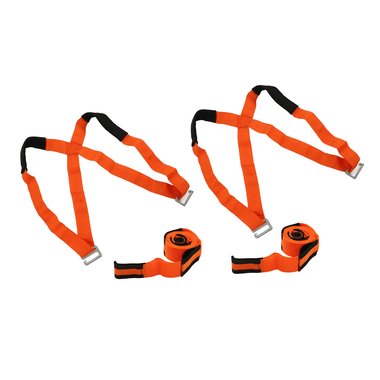 Doppelter Werkzeuggürtel Für Umzüge, Professioneller Gürtel Für Den Möbeltransport, Orange.