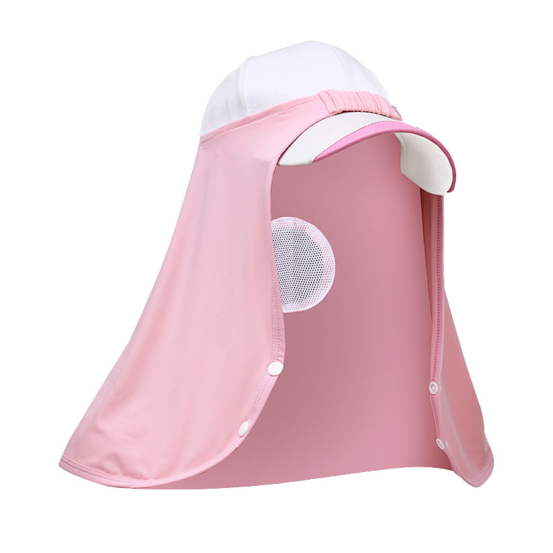 Kühlende, Pinkfarbene Kopfbedeckung Aus Polyester, Atmungsaktiv, Mit Sonnen- Und Uv-schutz, Ideal Für Outdoor-sportarten