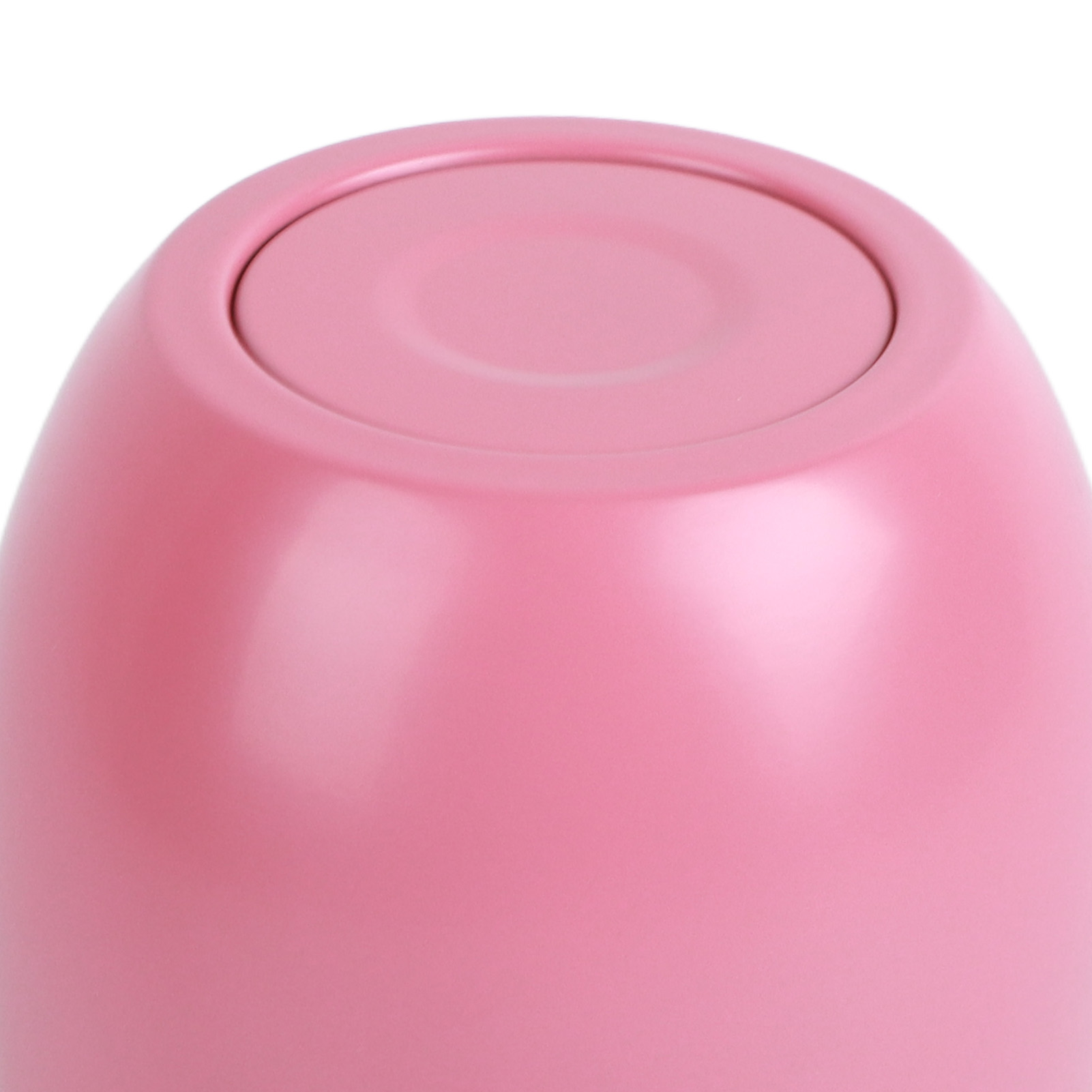 Großes, Eiförmiges, Isoliertes Weinglas, 35 Cl, Aus Edelstahl 304, Rosa