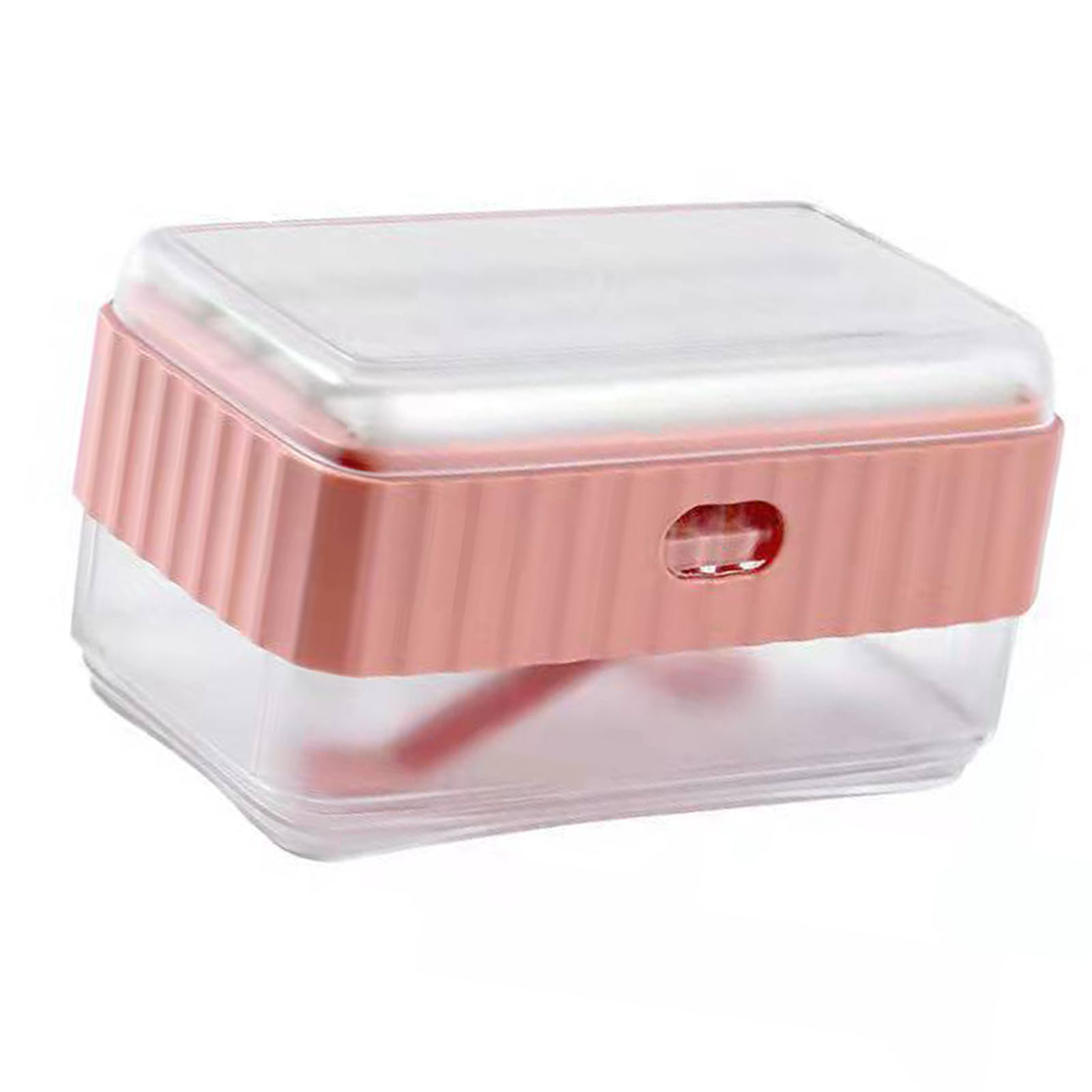 Multifunktionale Rosa Seifenschale, Dekorative Seifenbox Und Badezimmerablage