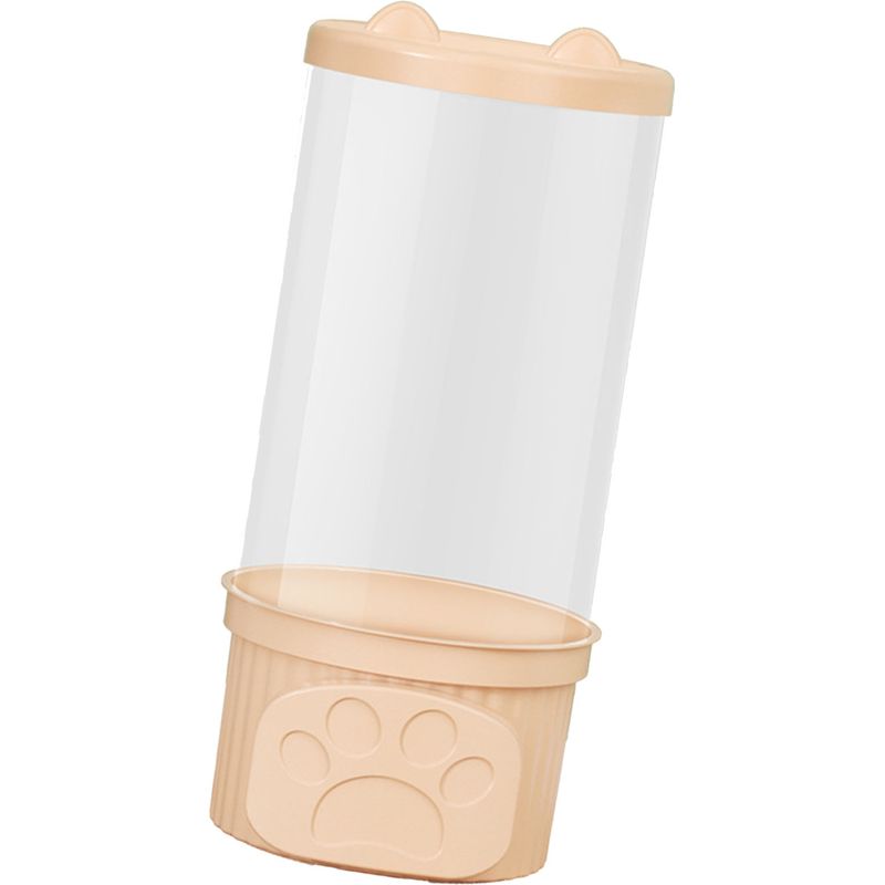 Spielzeugaufbewahrungsbox, Transparenter Pet-zylinder Mit Pp-deckel, Rosa, Ideal Zur Aufbewahrung Von Plüschtieren Zu Hause.