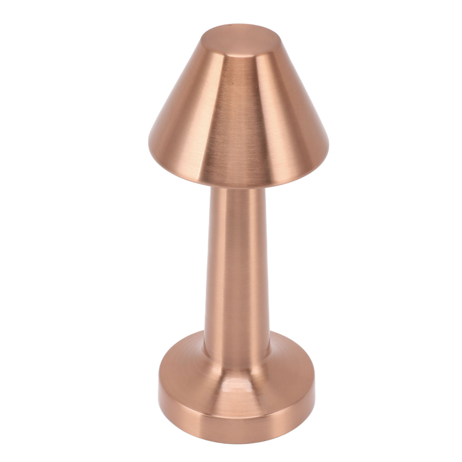 3-w-led-tischleuchte, 3 Farben, Dimmbar, Usb-aufladbar, Kabellos, Roségoldene Farbe