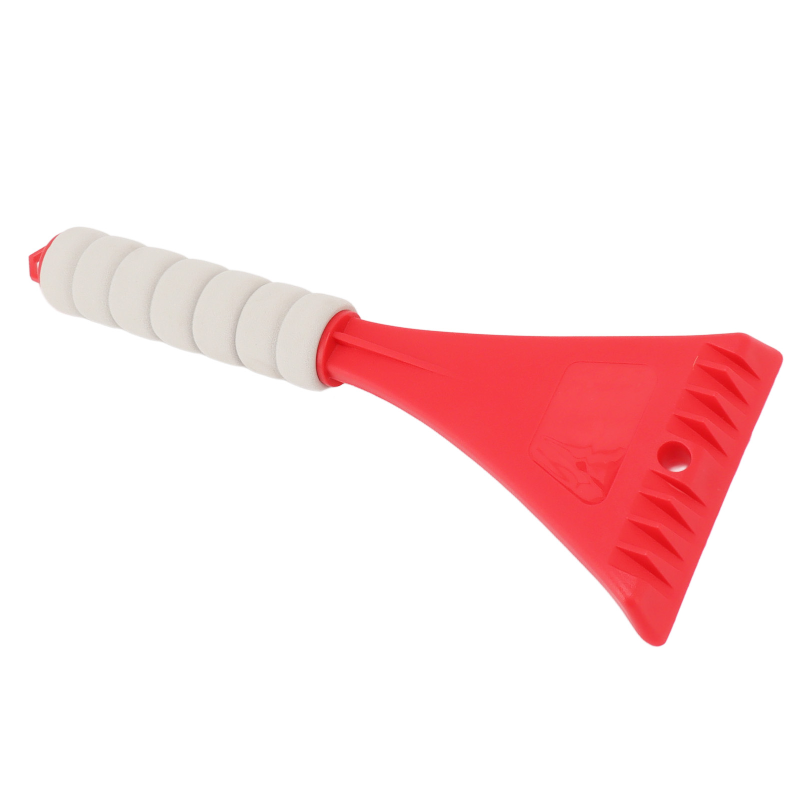 Tragbare Eva-eisschaufel Mit Ergonomischem Griff Und Abgerundeten Ecken, Ideal Für Autowindschutzscheiben Und Verschneite Außenbereiche (rot).