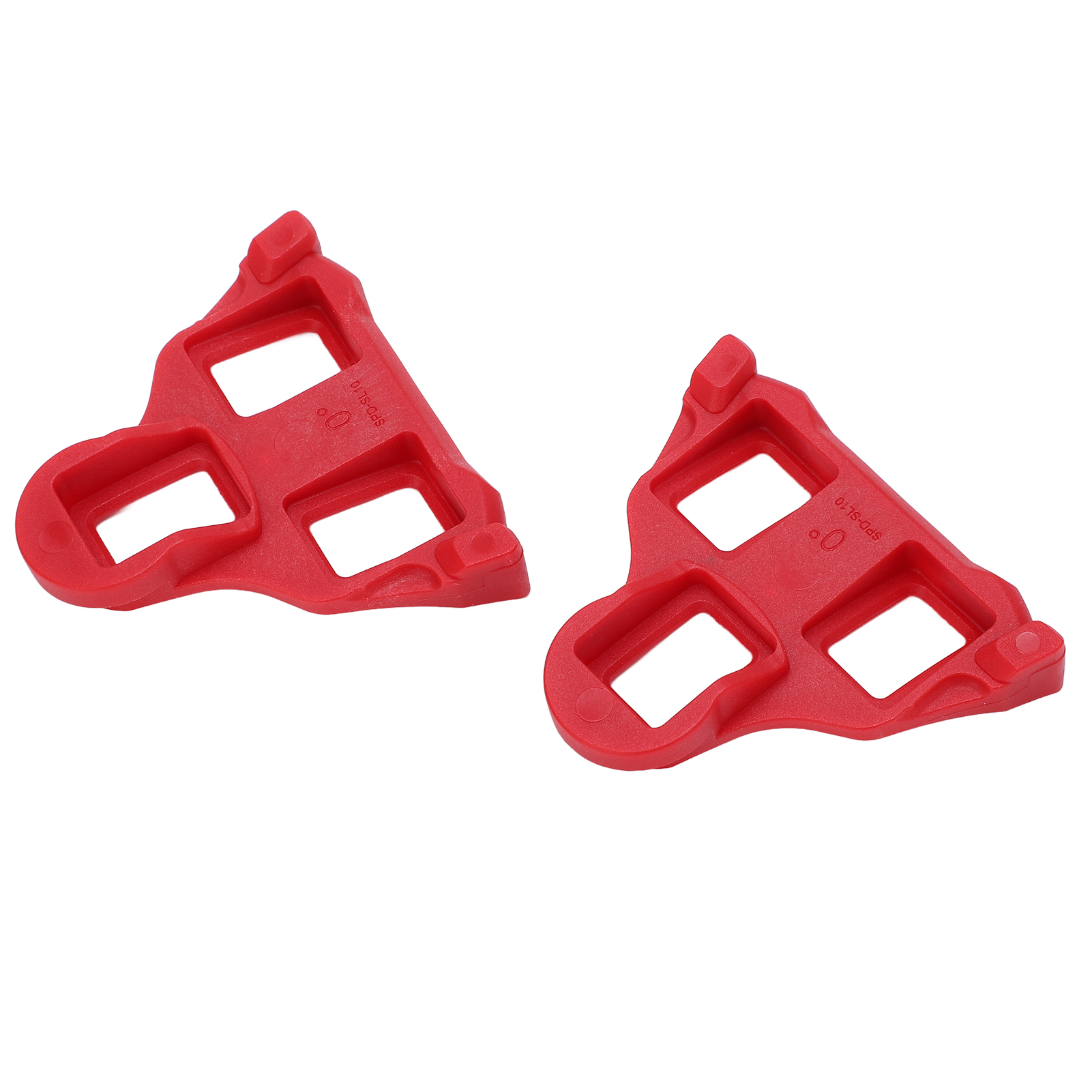 Paar Rutschfeste Mountainbike-pedalplatten, Flache Montage, Rot