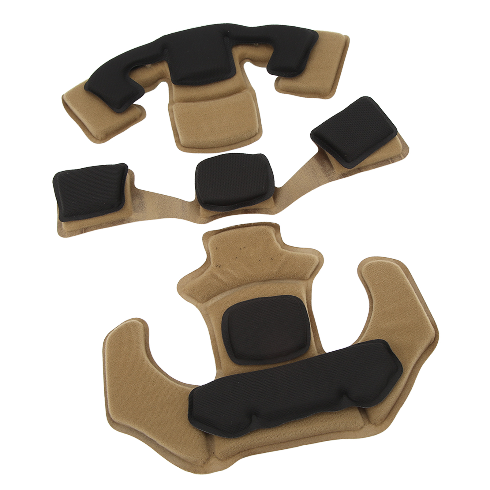 Helmpolster, Schutzhülle, Set Aus Doppellagigen Memory-schaum-helmpolstern, Passend Für Sandfarbene Wendy-helme.