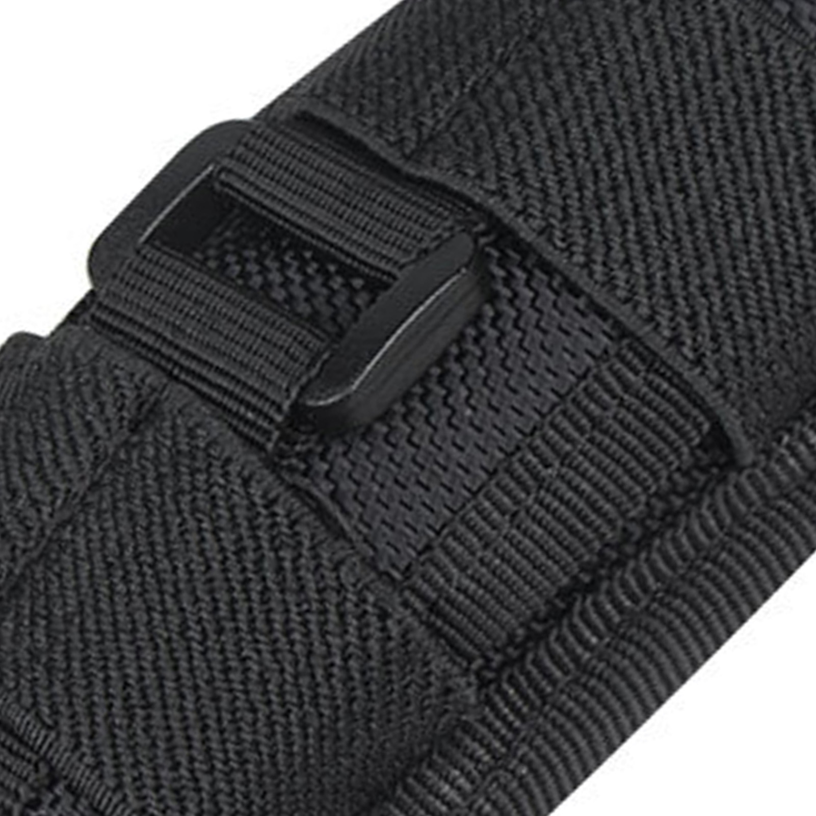 360° Drehbares Gürtelholster Für Taschenlampe, Aus Reiß- Und Kratzfestem Nylon, Tragbar, Für Outdoor-aktivitäten (schwarz).