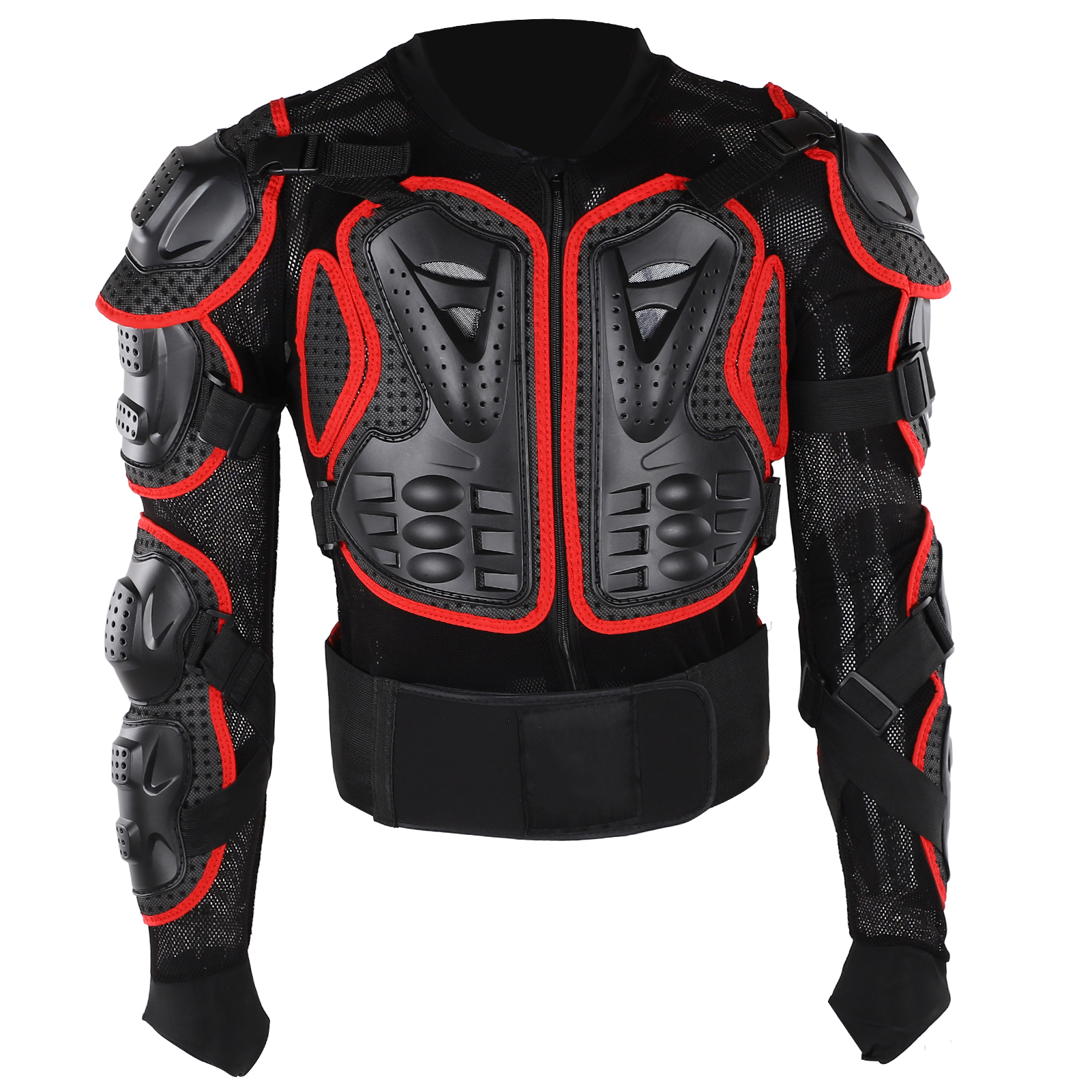 Motorrad-schutzjacke Mit Ganzkörperprotektoren Für Erwachsene (herren Und Damen) Größe Xl