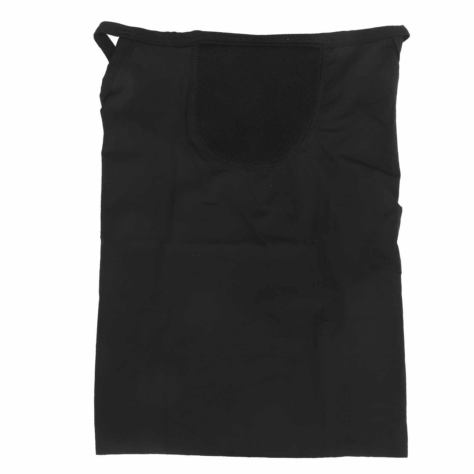 Lf7813 Outdoor-kopftuch Aus Eisseide Mit Sonnenschutz, Reitkopfbedeckung, Herren- Und Damenschal, Schwarz