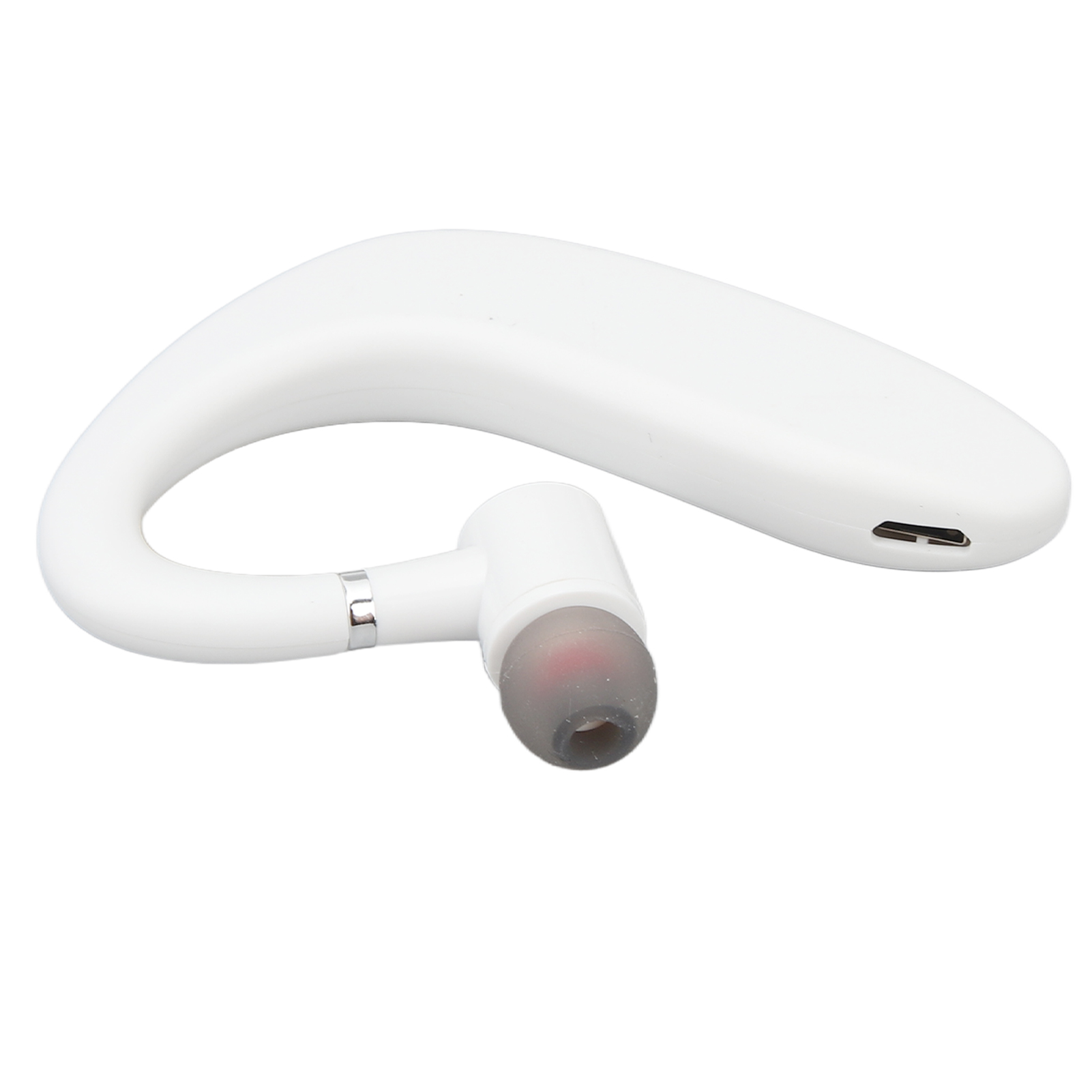 Kabelloses Bluetooth-headset Mit Extrem Niedriger Latenz Für Ein Ohr, Inklusive Freisprecheinrichtung Und Usb-ladekabel, Ideal Zum Autofahren, Laufen Und Fürs Büro (weiß).