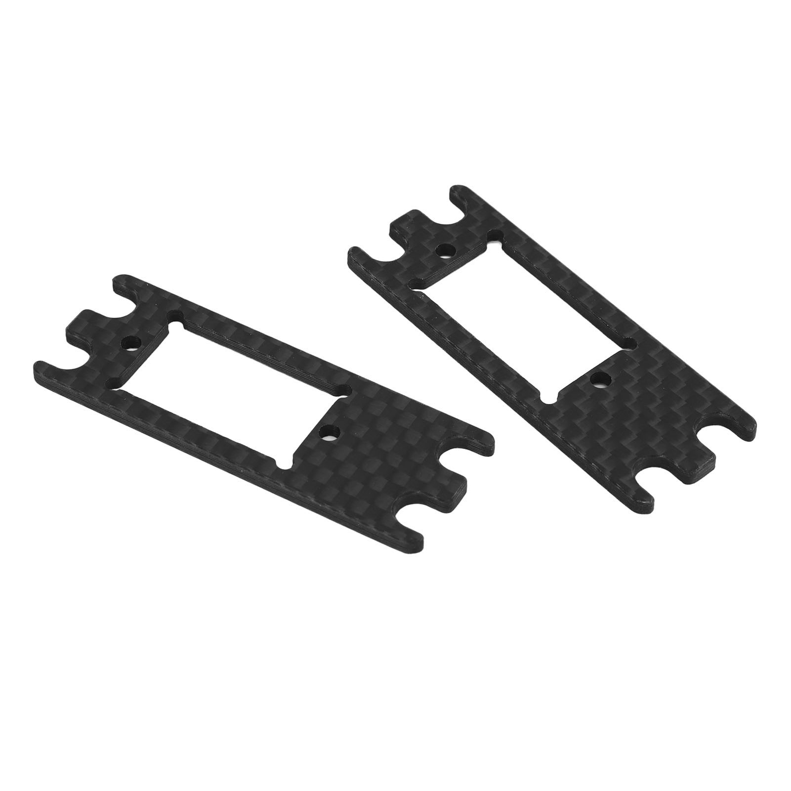 Servo-adapterplatte Aus Kohlefaser (teile) – Leicht Und Schwarz – Für Vp Vs4 10 Vs4 10 Pro Rc-car