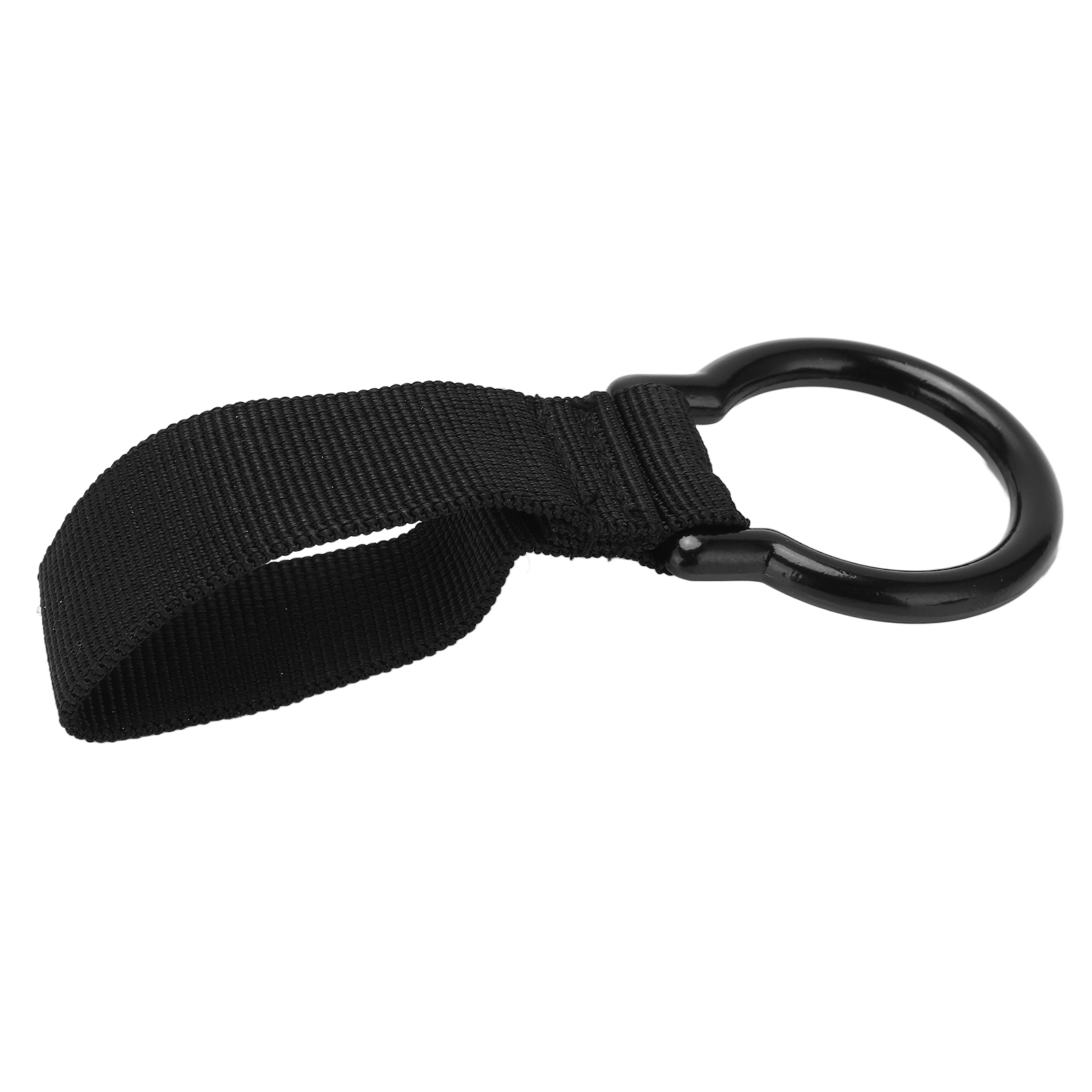 Nylon-taschenlampenhalter Mit Abnehmbarem Metallring Für Camping
