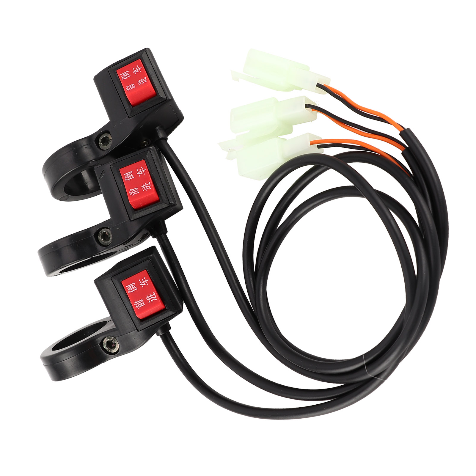 3-teiliges Set Ersatzschalter Für Vorwärts- Und Rückwärtsgang Am Lenker Von Elektrofahrrädern Und -rollern