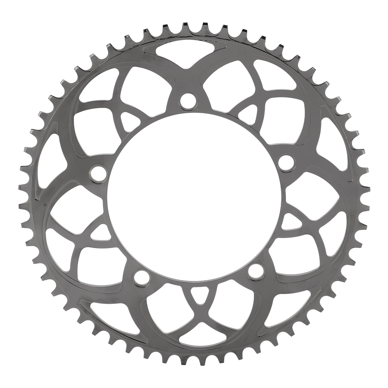 Bolany 56t Fahrradkettenblatt, Lastreduzierung, 130 Mm Lochkreis, Positive Und Negative Zähne, Schwarz