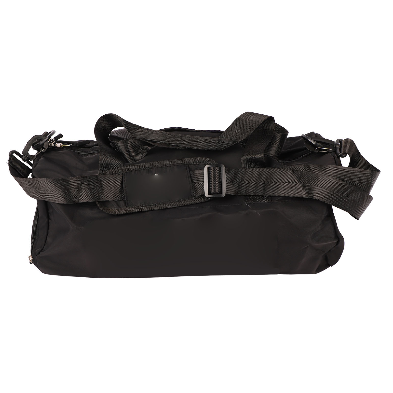 Sport-/gymnastiktasche Mit Paillettenverzierung, Separaten Trocken- Und Nassfächern, Aus Atmungsaktivem Oxford-gewebe, Schwarz.