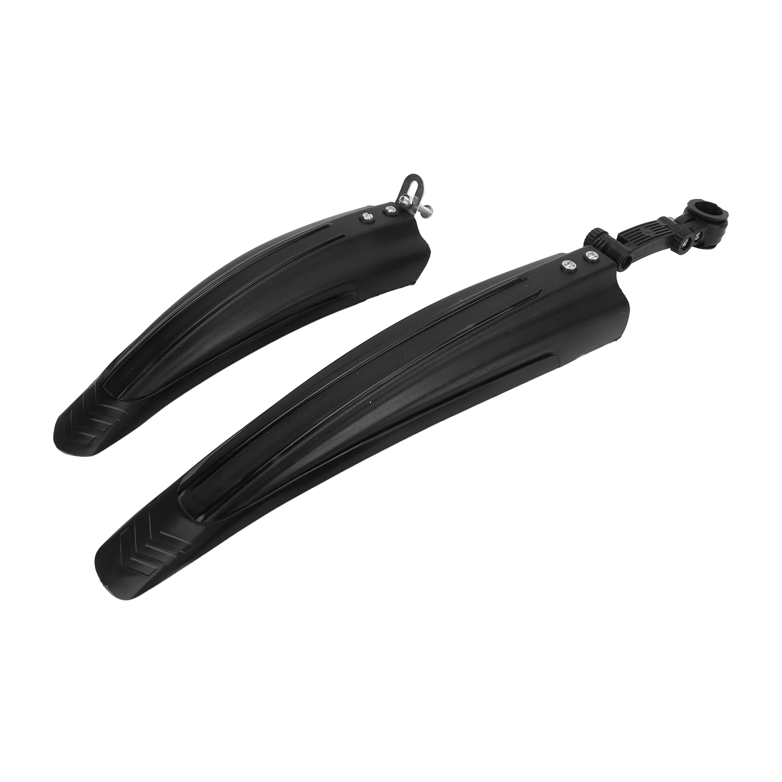 1 Satz Schutzbleche (vorne Und Hinten) Für Mountainbike Und Rennrad, Verbreitert Und Verstärkt, Schwarz