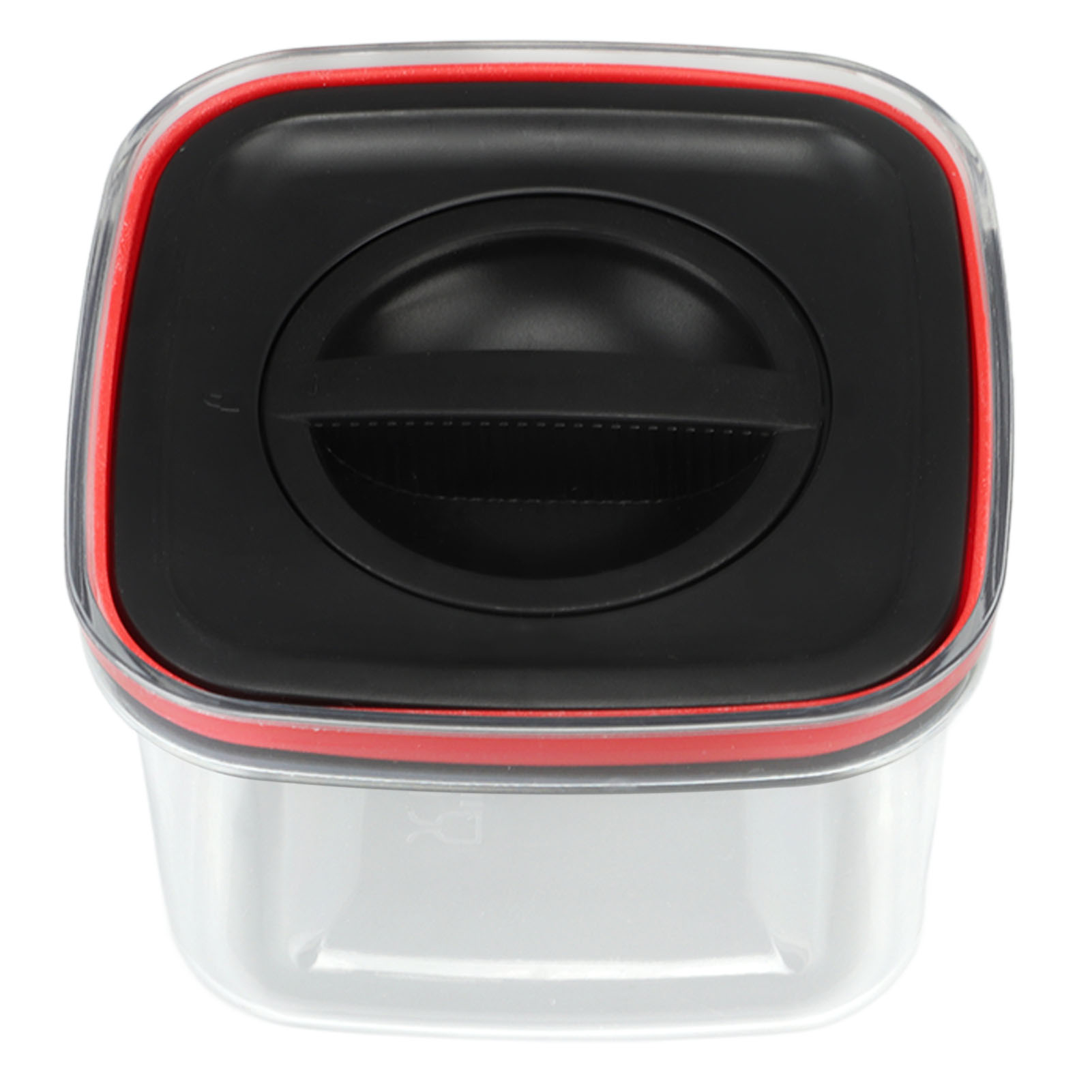 Luftdichter, Transparenter Und Verschließbarer 600-ml-vorratsbehälter Mit Deckel, Ideal Für Reismischungen. Farbe: Schwarz.