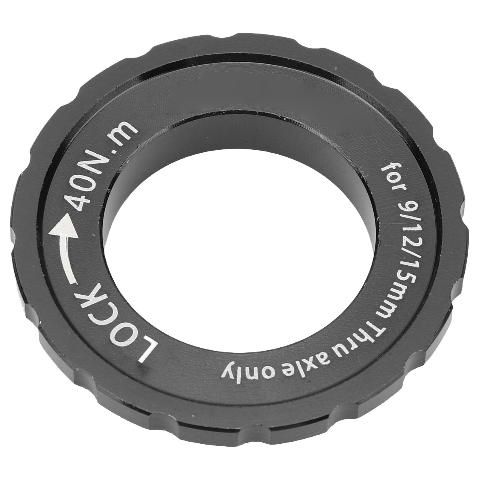 Centerlock-sicherungsring Für Fahrrad-scheibenbremsnaben Aus Aluminiumlegierung, Schwarz, Für Rennräder Und Mountainbikes.