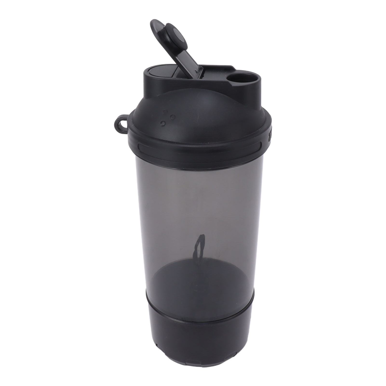 Wiederaufladbarer, Tragbarer Elektrischer Shaker Für Protein, Proteinmilch Und Kaffee (schwarz)