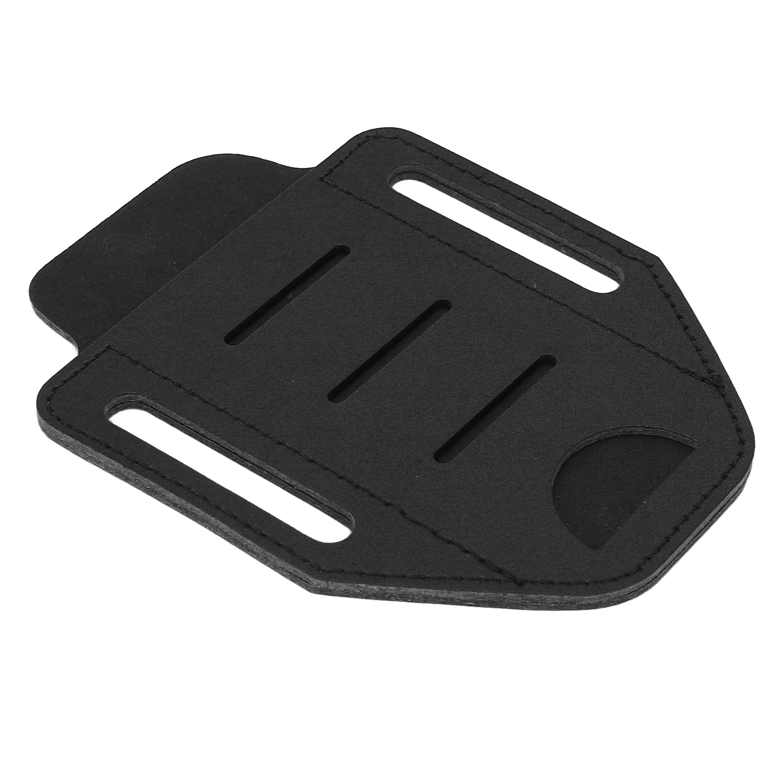 Schwarzes Multitool-etui Aus Leder, Einzigartige Edc-taschenorganizer Für Gürtel, Taschenlampe, Campingausrüstung