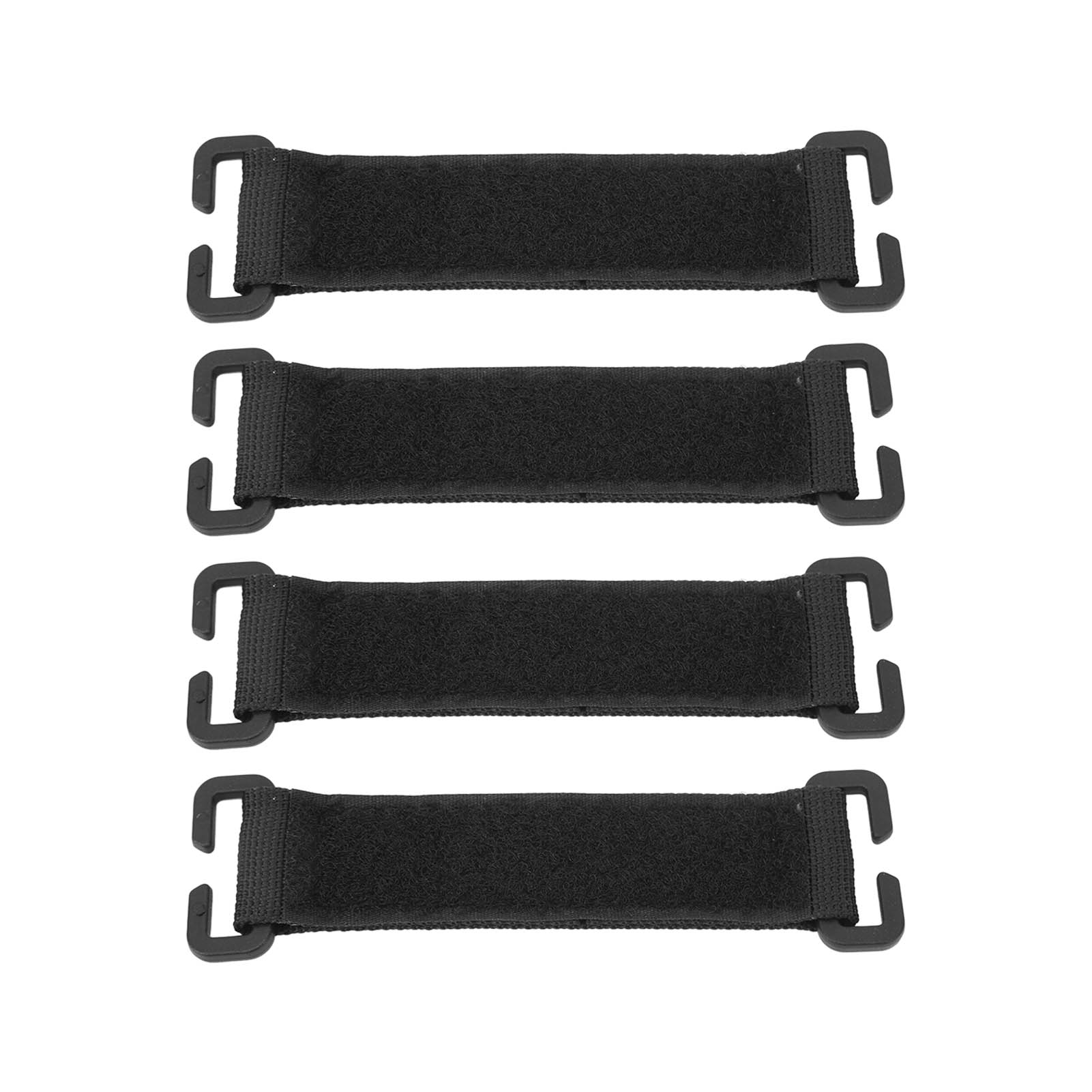 Packung Schwarzer Molle-bänder Für Rucksäcke, Optimaler Halt, Nylon-klettverschluss-molle-patch Für Outdoor-reisen.