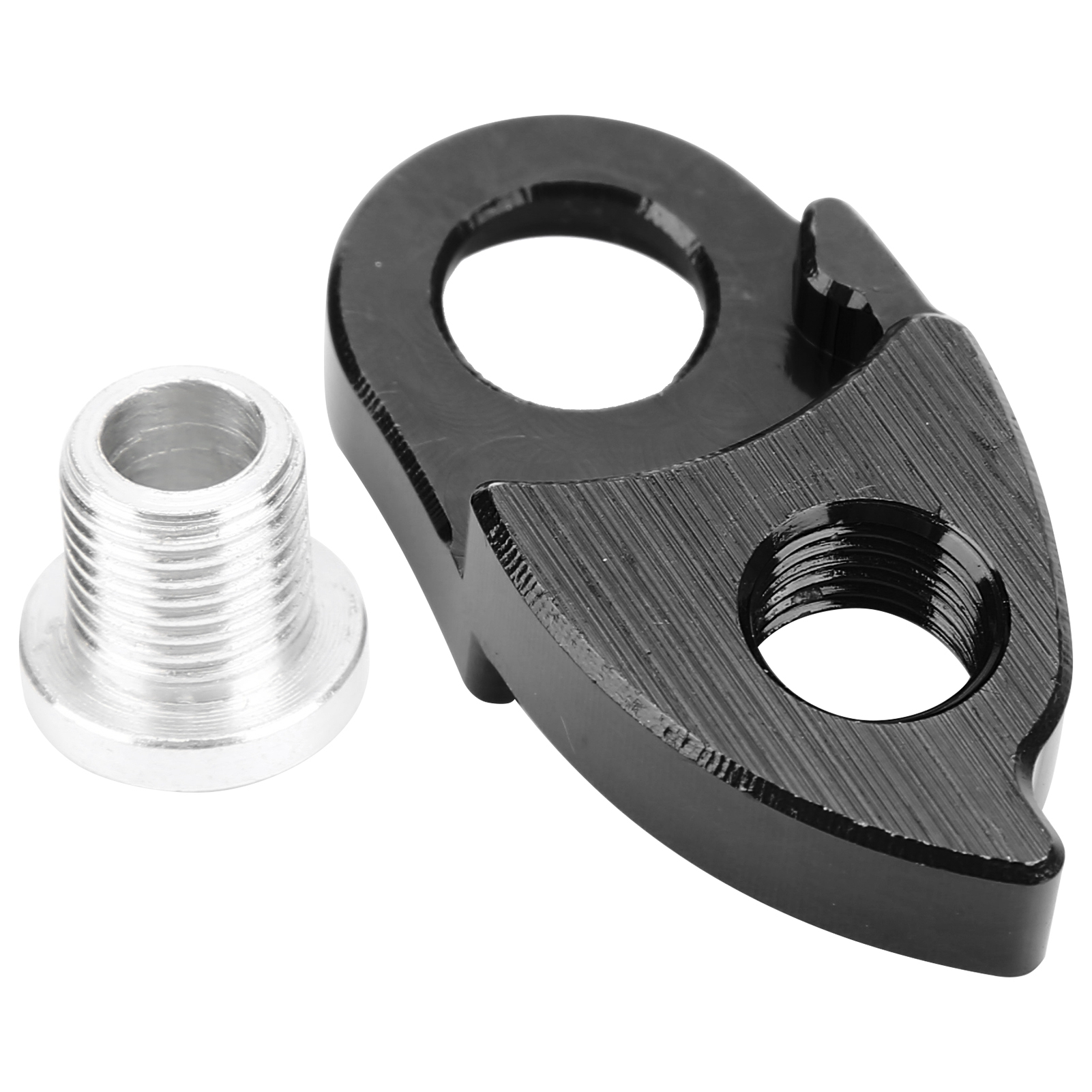 Schaltauge-verlängerung Für Fahrräder, Aluminium, Schwarz