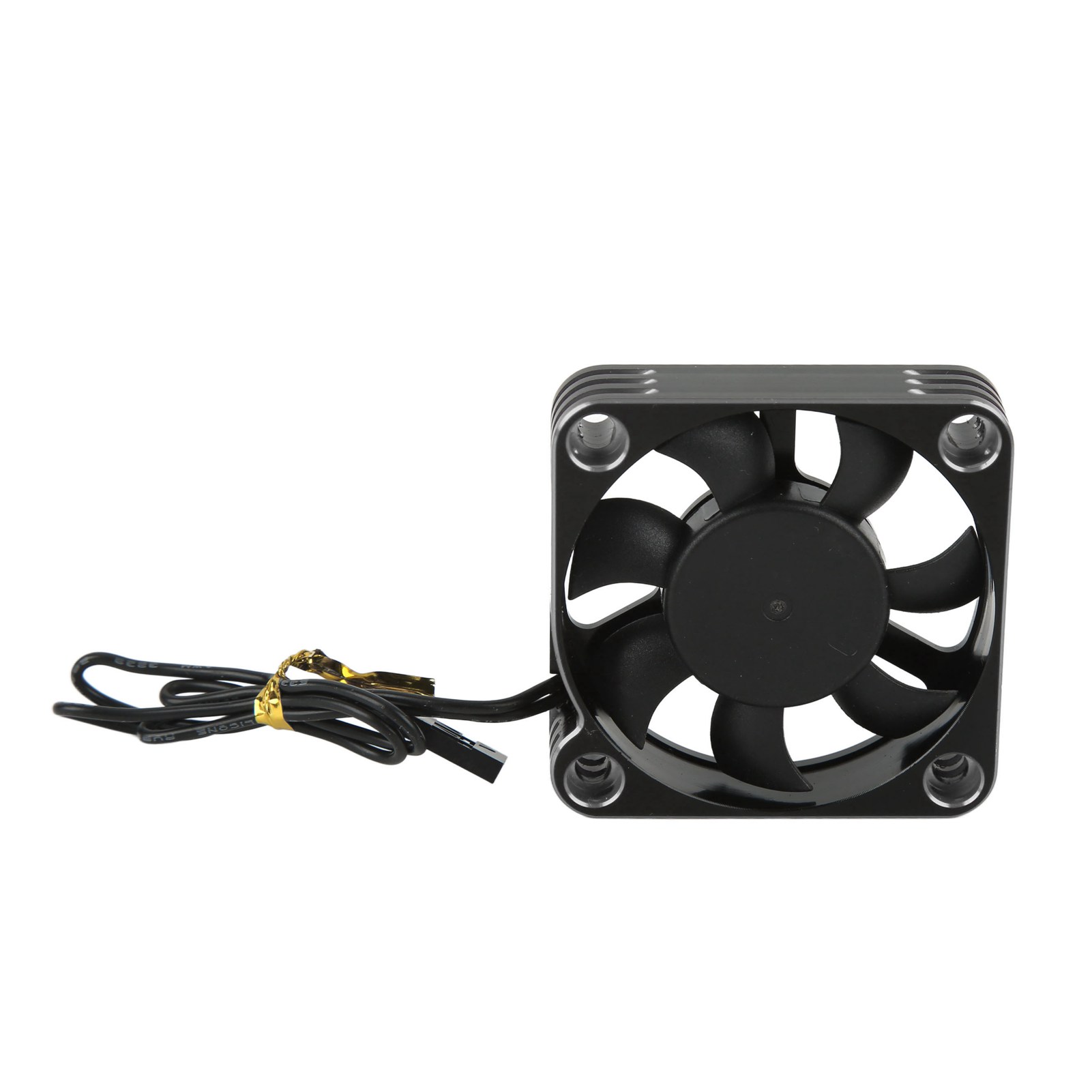 50-mm-kühlkörper Für Ferngesteuerte Motoren, Jst-stecker, Material: Aluminiumlegierung, Geeignet Für Ferngesteuerte Induktions-/nicht-induktionsmotoren, Schwarz Und Silber.