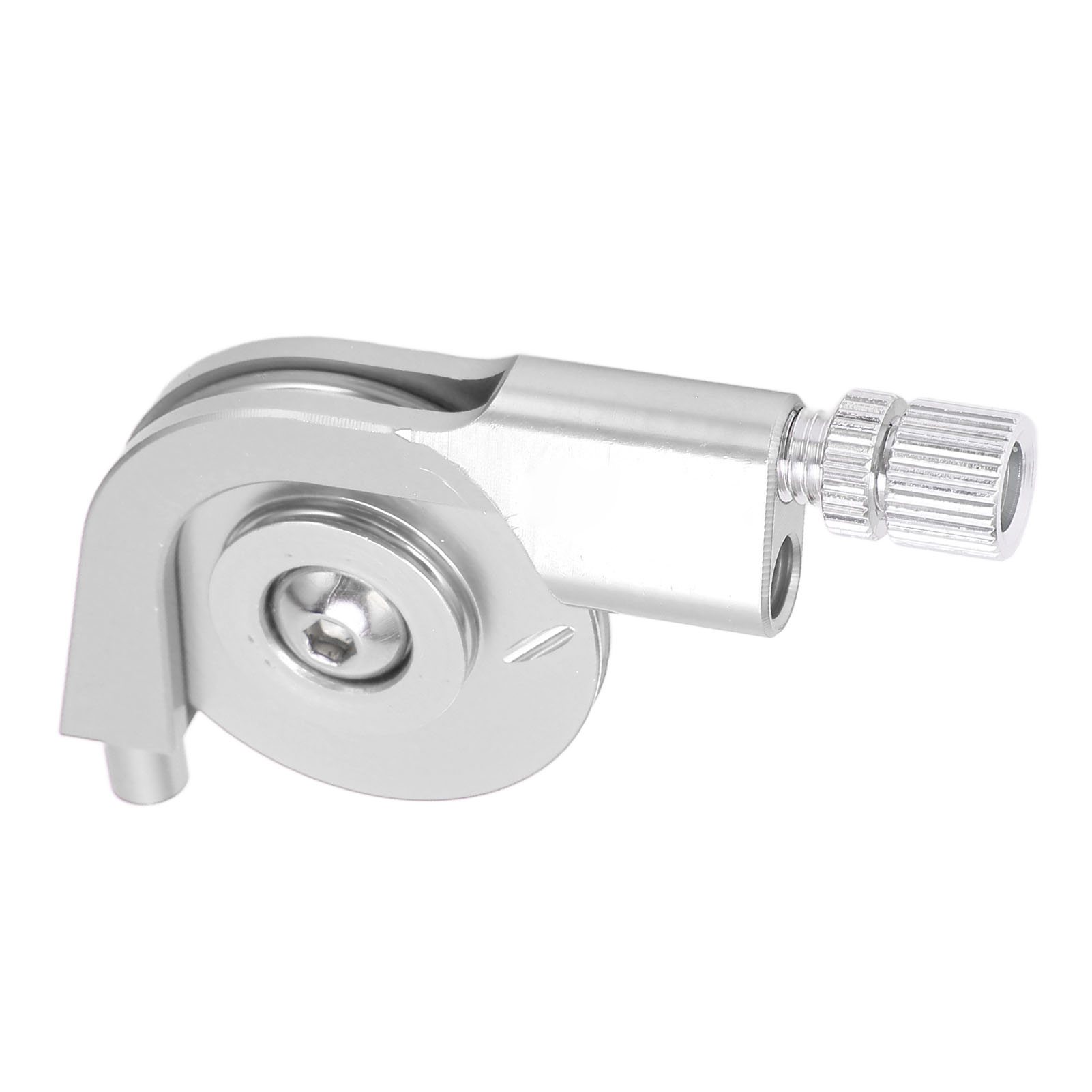 V-brake-federwegversteller, Cnc-gefräste Aluminiumlegierung, V-brake-bremssattelregler Für Rennräder, Silber