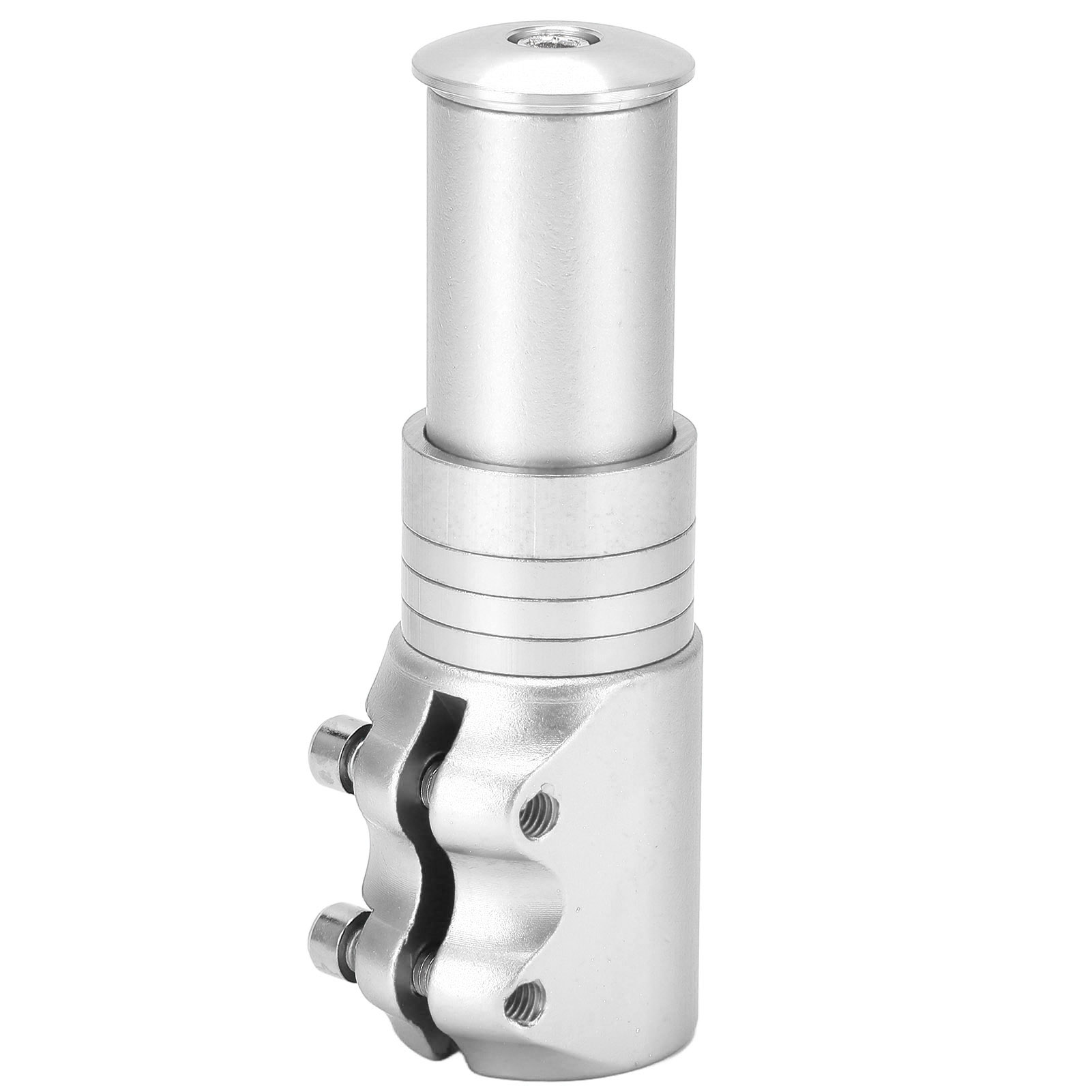 Lenkererhöhung Aus Aluminiumlegierung Für Mountainbikes, Adapter Für 28,6 Mm (1,13 Zoll) Federgabeln, Silber