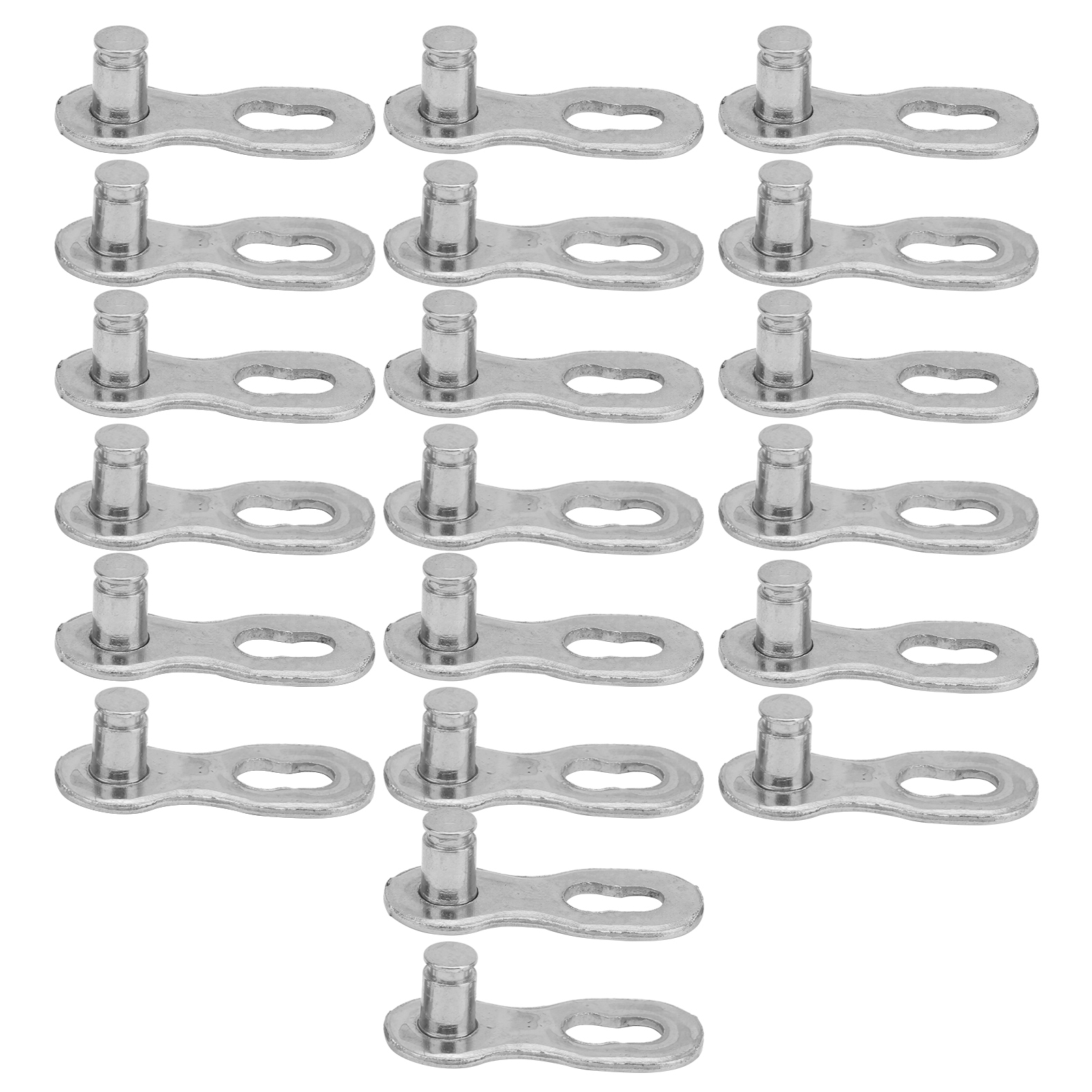 10 Paar Schnellspanner Für 9-gang-fahrradketten, Silberfarben