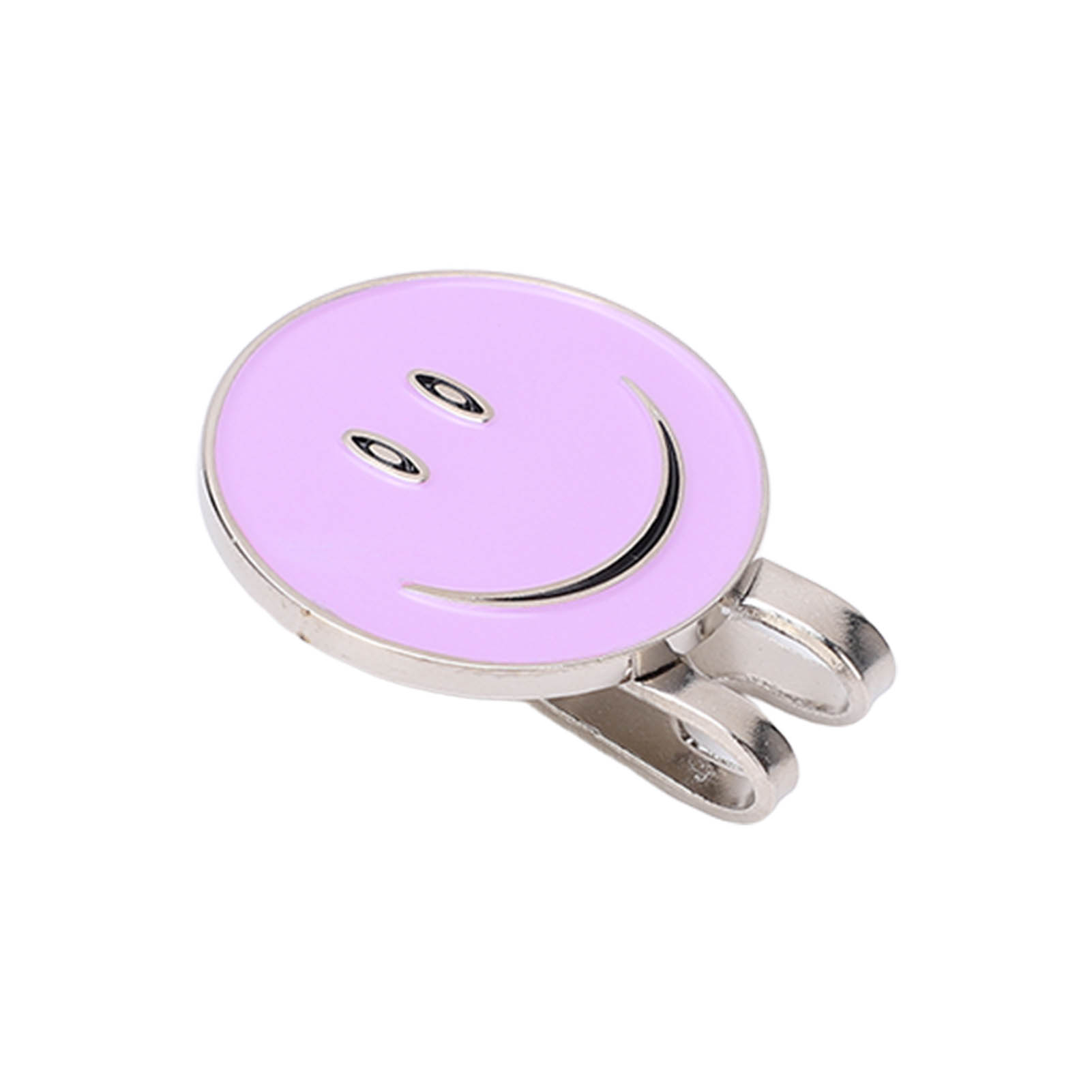 Hutclip Aus Magnetischer Legierung, Hutclip Für Lächelnde Krempe, Gürteltasche, Stoßfest, Pink, Lila