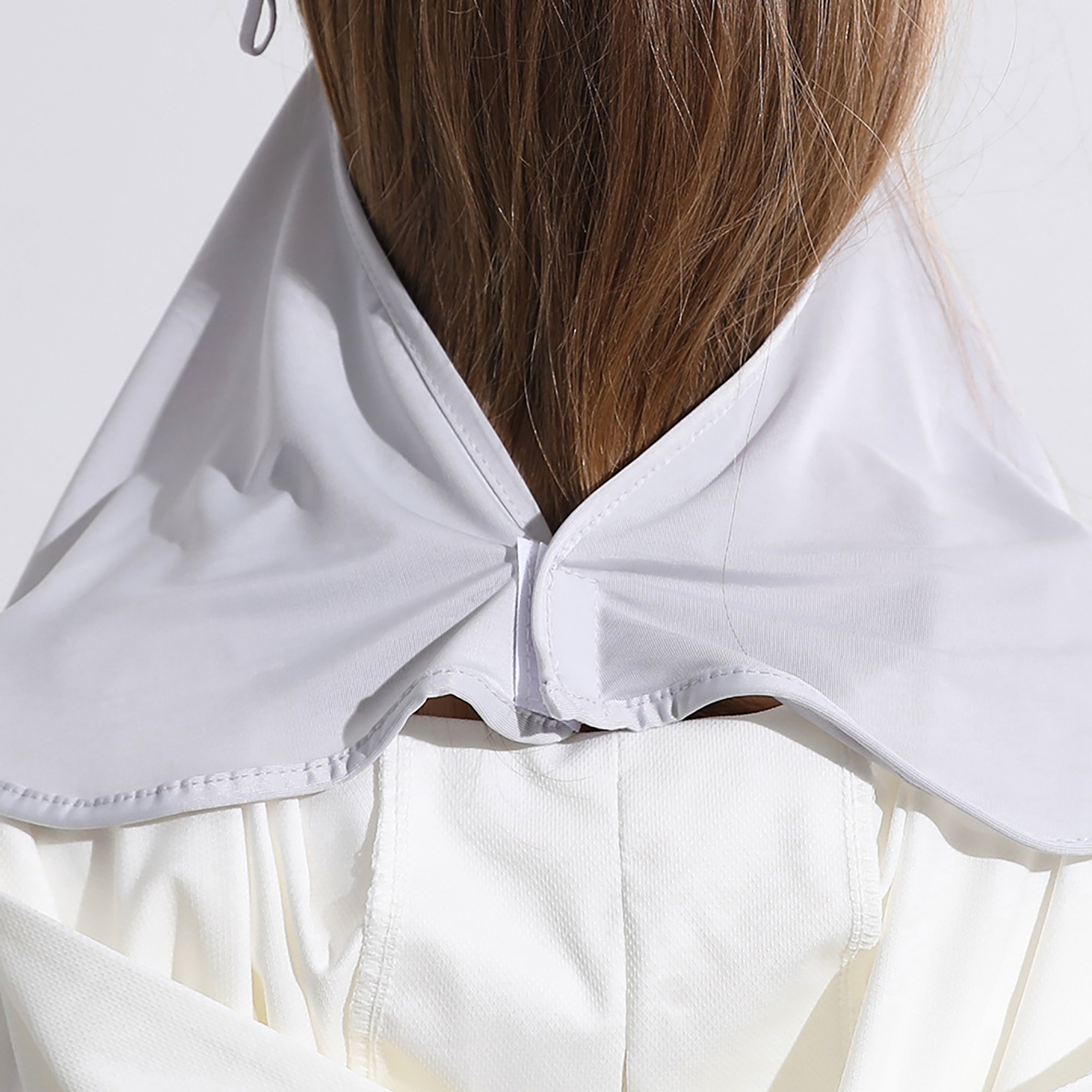 Atmungsaktiver Uv-sonnenschutz-nackenwärmer Und Gesichtsmaske Von Ice Floss Für Den Sommer, Lila