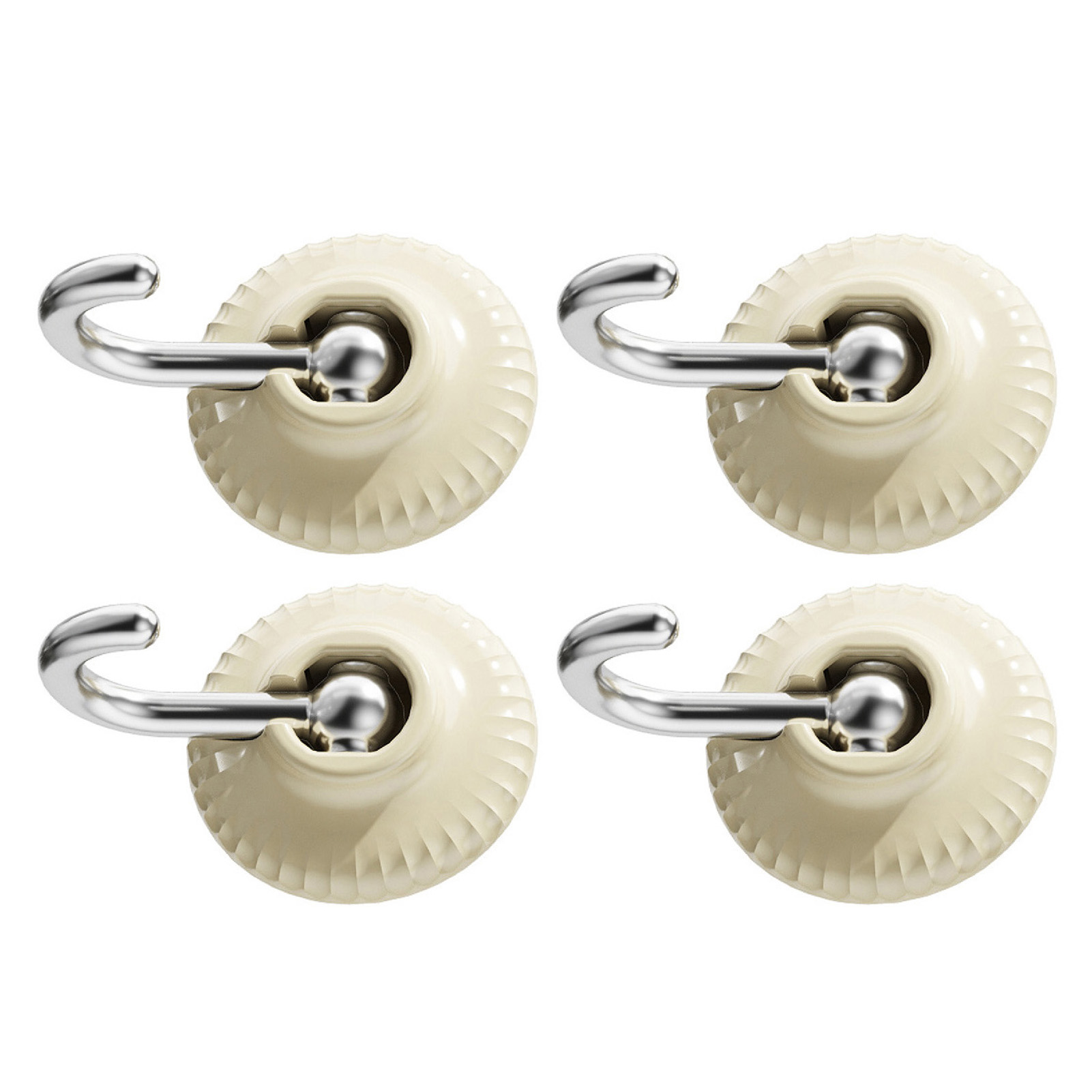 Set Aus Runden, Selbstklebenden Haken Ohne Löcher, Für Badezimmer, Mäntel, Stabile Weiße Selbstklebende Kleiderbügel