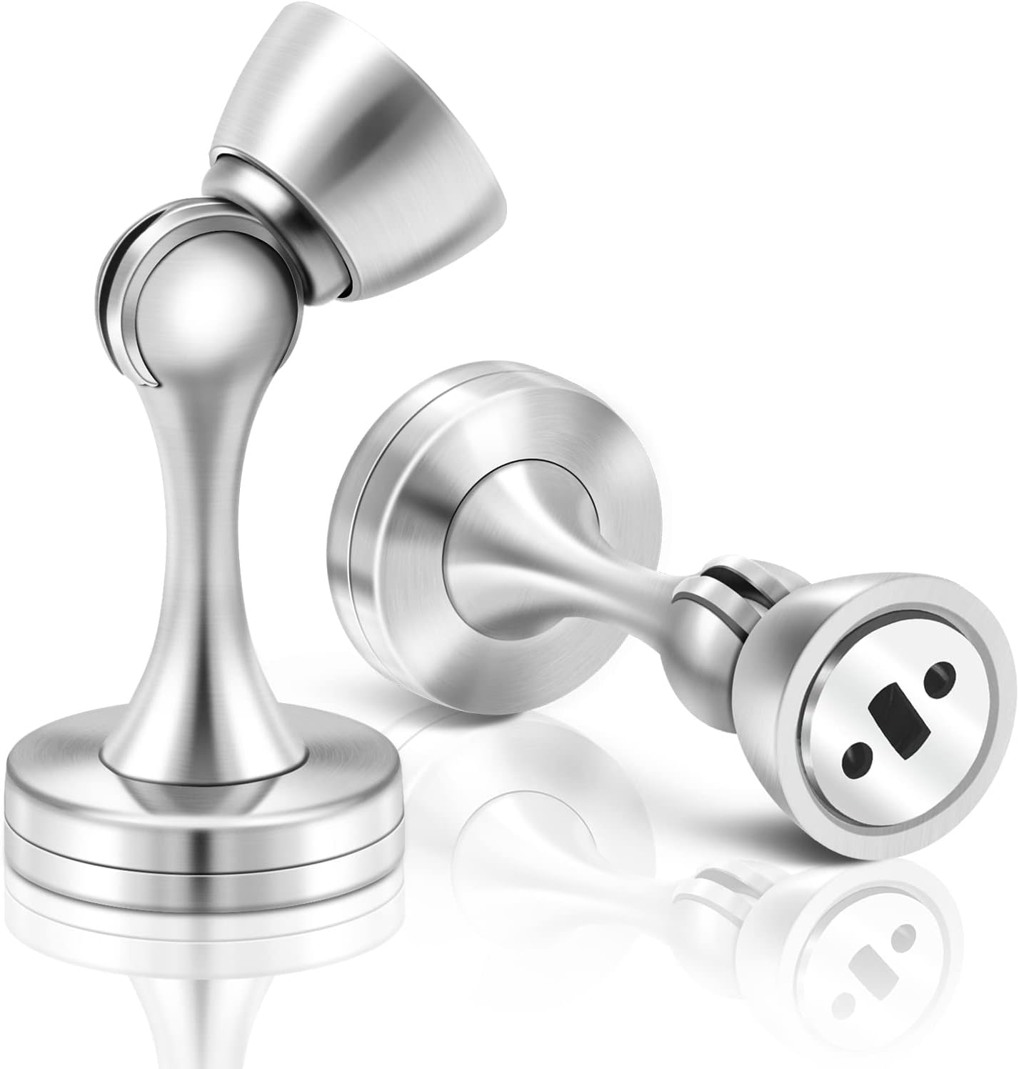 Stück Magnetische Türstopper Aus Edelstahl Für Fußleisten, Außenbereich, Terrasse, Garten, Brandschutztüren